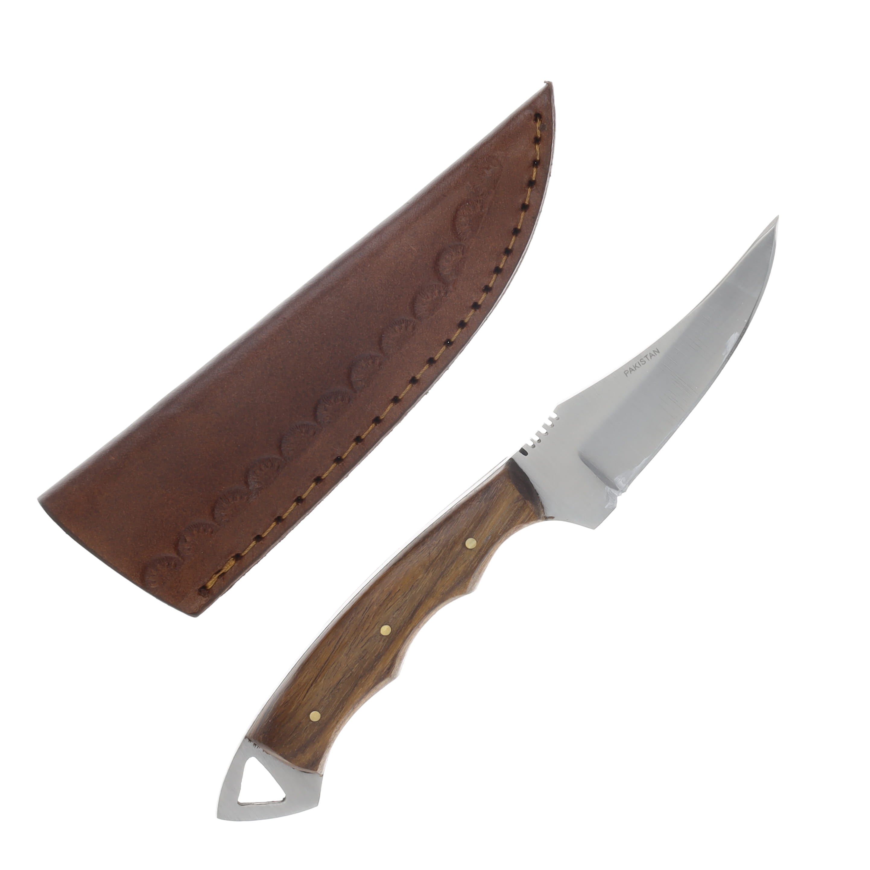 Rite Edge Knife 7in Woodsman Trailing Point Fixed Blade 203523 View 2