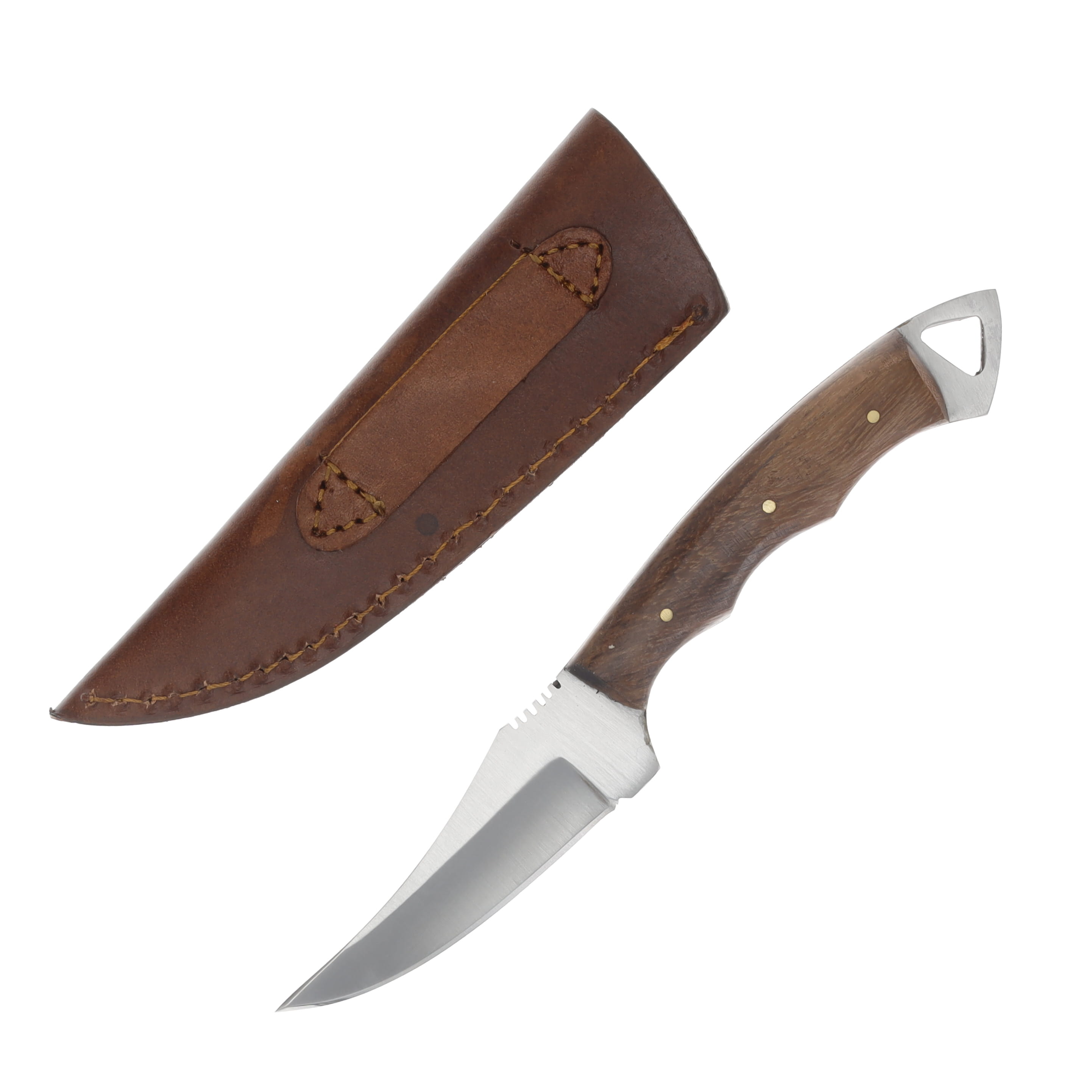 Rite Edge Knife 7in Woodsman Trailing Point Fixed Blade 203523 View 1