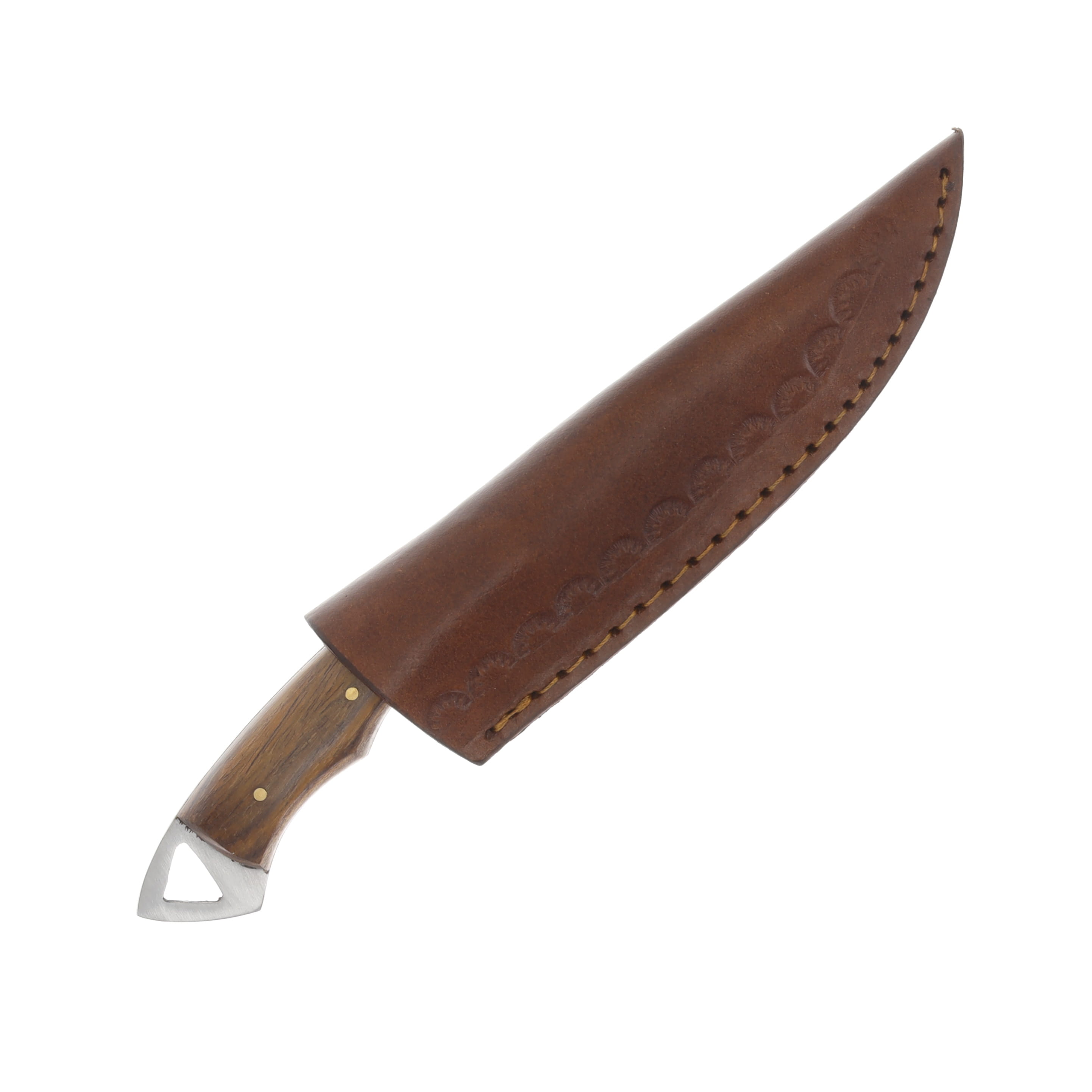 Rite Edge Knife 7in Woodsman Trailing Point Fixed Blade 203523 View 3