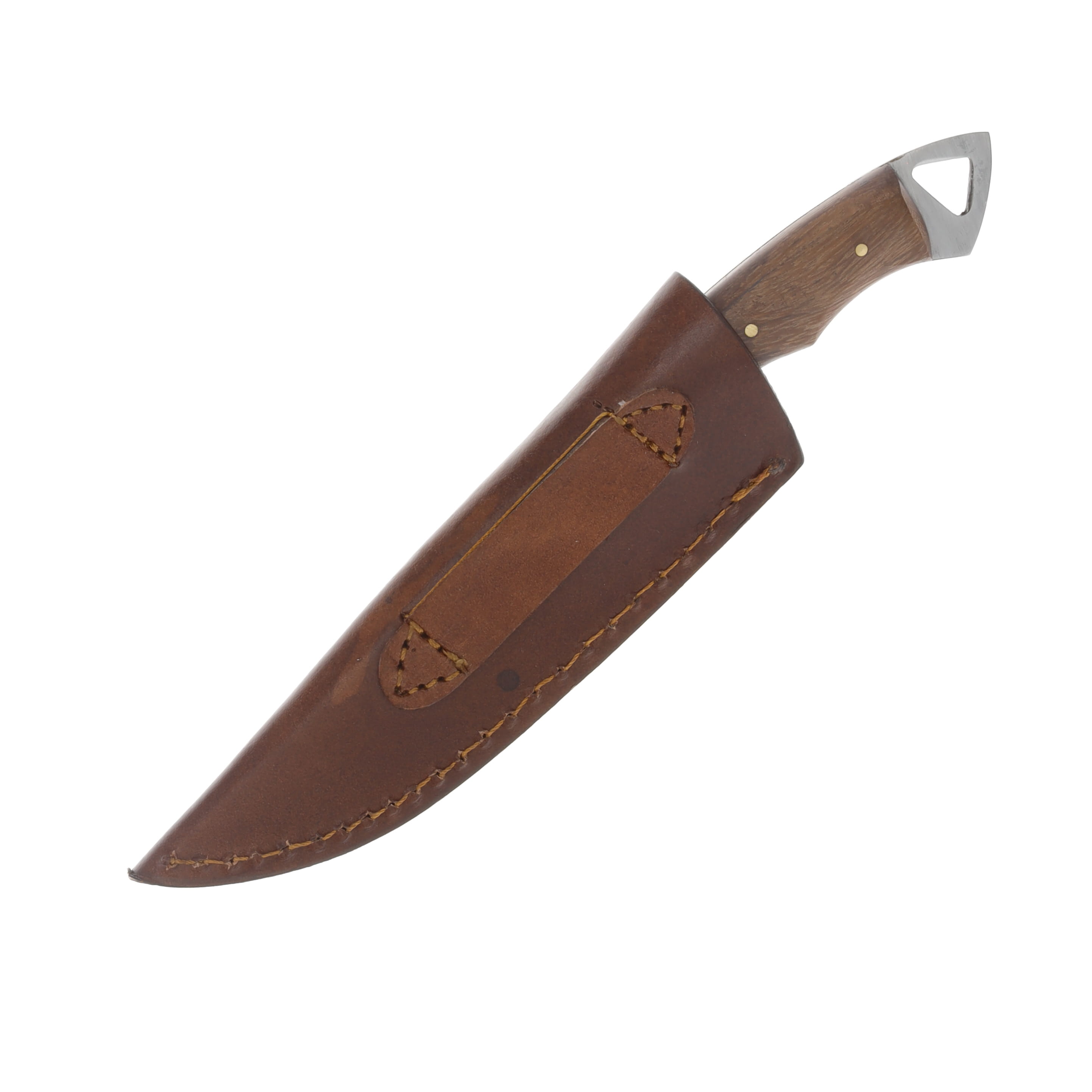 Rite Edge Knife 7in Woodsman Trailing Point Fixed Blade 203523 View 4