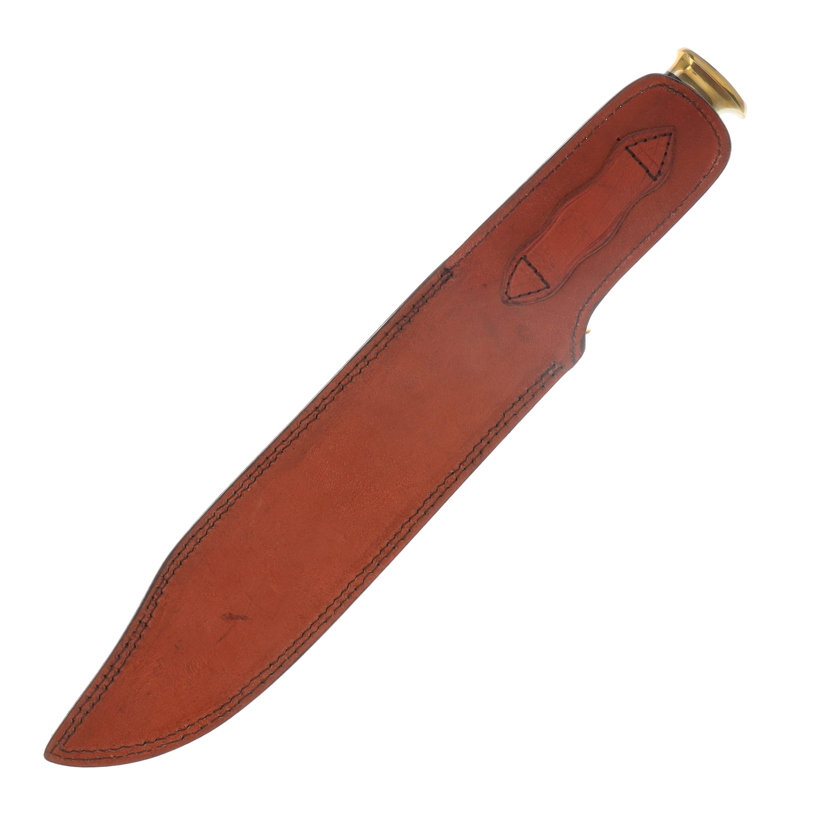 Rite Edge Knife 18in Monster Bowie Fixed Blade Stacked Leather 203524 View 6