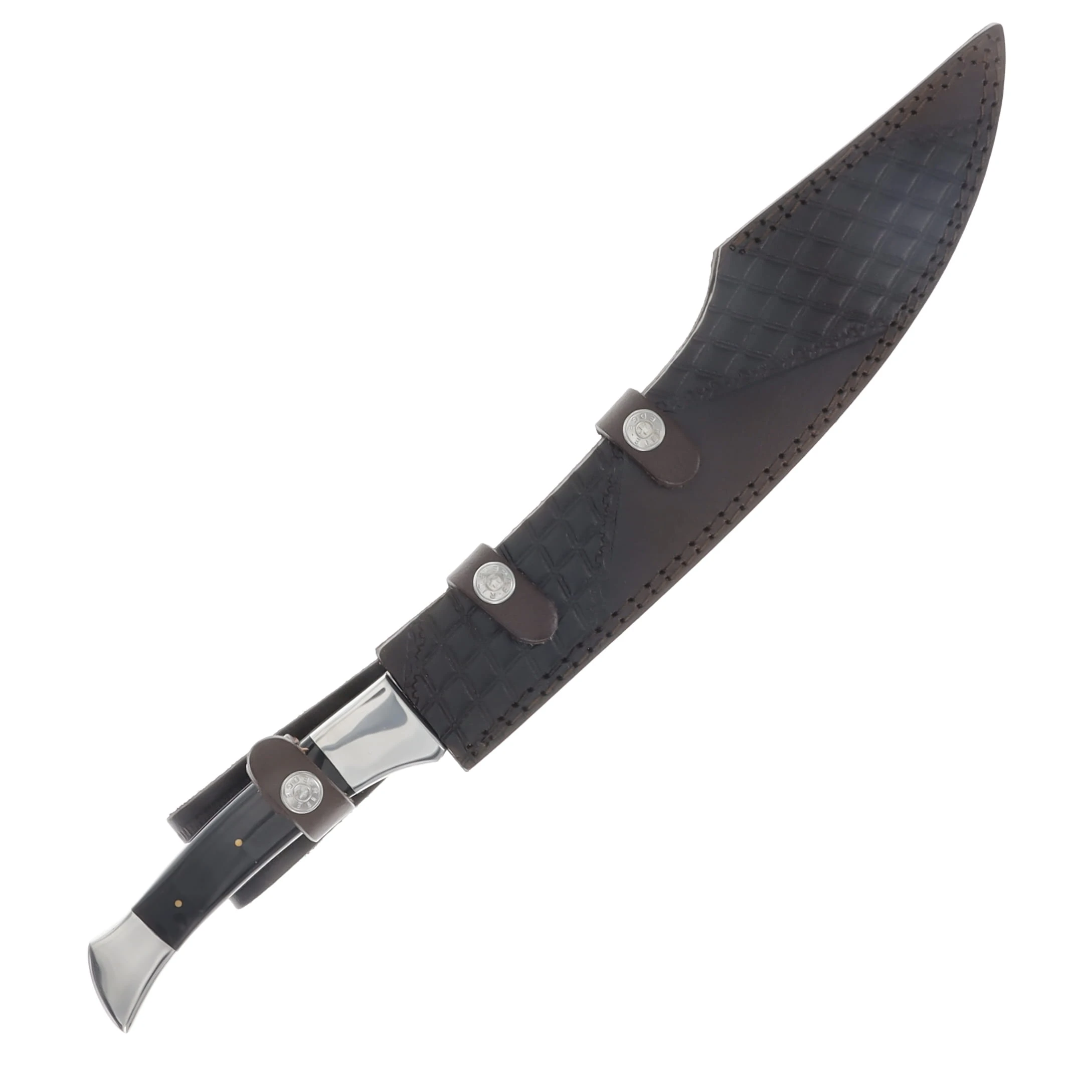 Rite Edge Knife 18in Scimitar Style Bowie Fixed Blade 203525 View 3