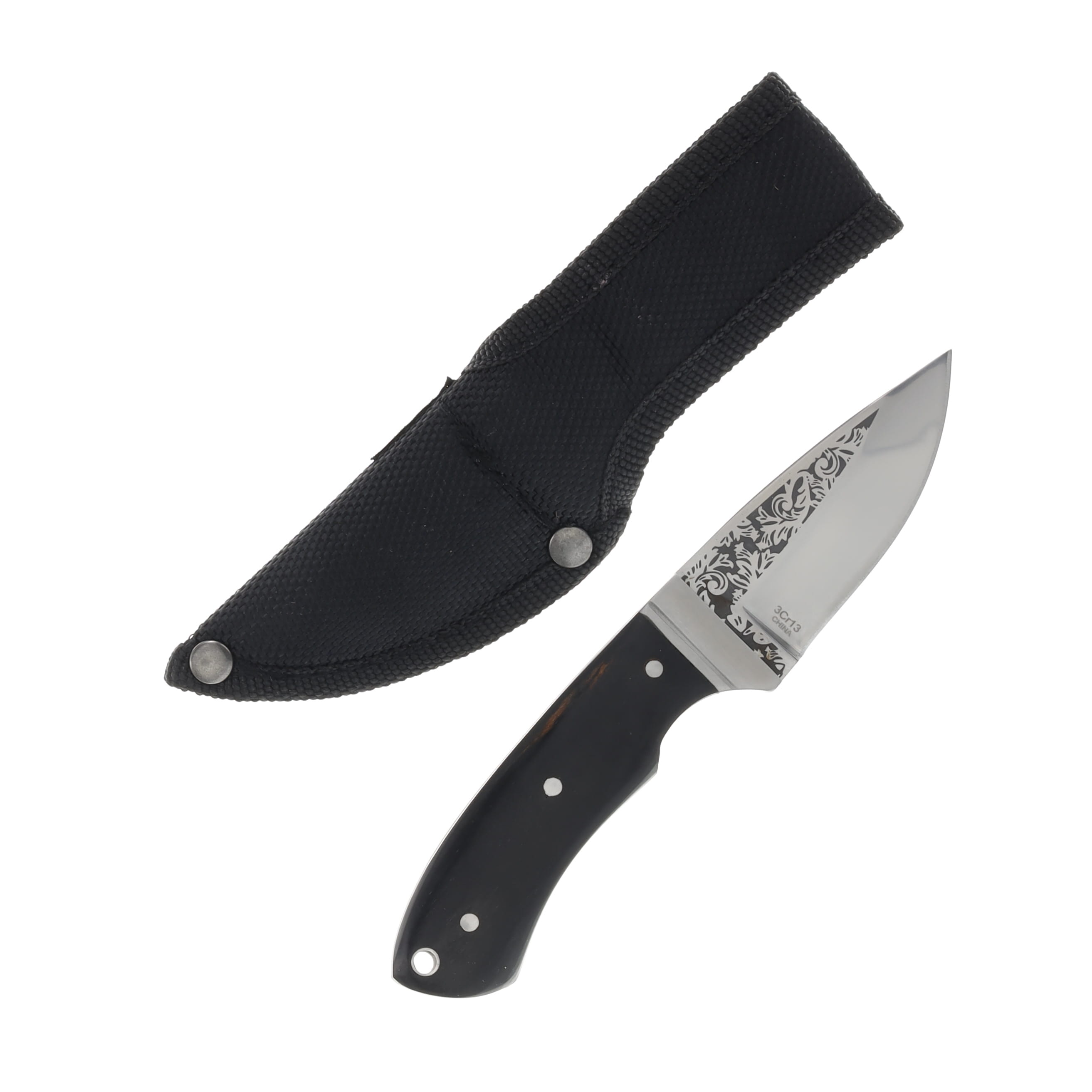 Rite Edge Knife 6in Bobcat Skinner Fixed Blade 211630BK View 2