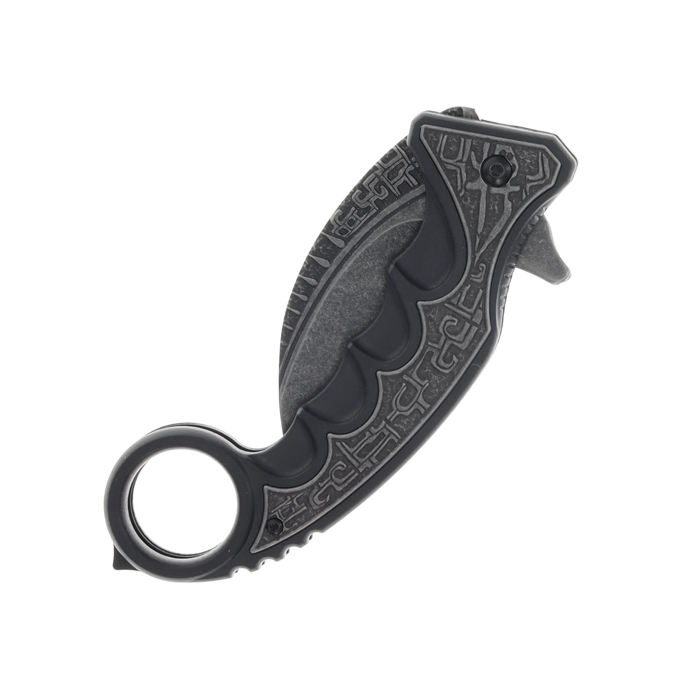 Szco 5.5" Gothic Karambit Assisted Open Linerlock Black 300612BK View 4