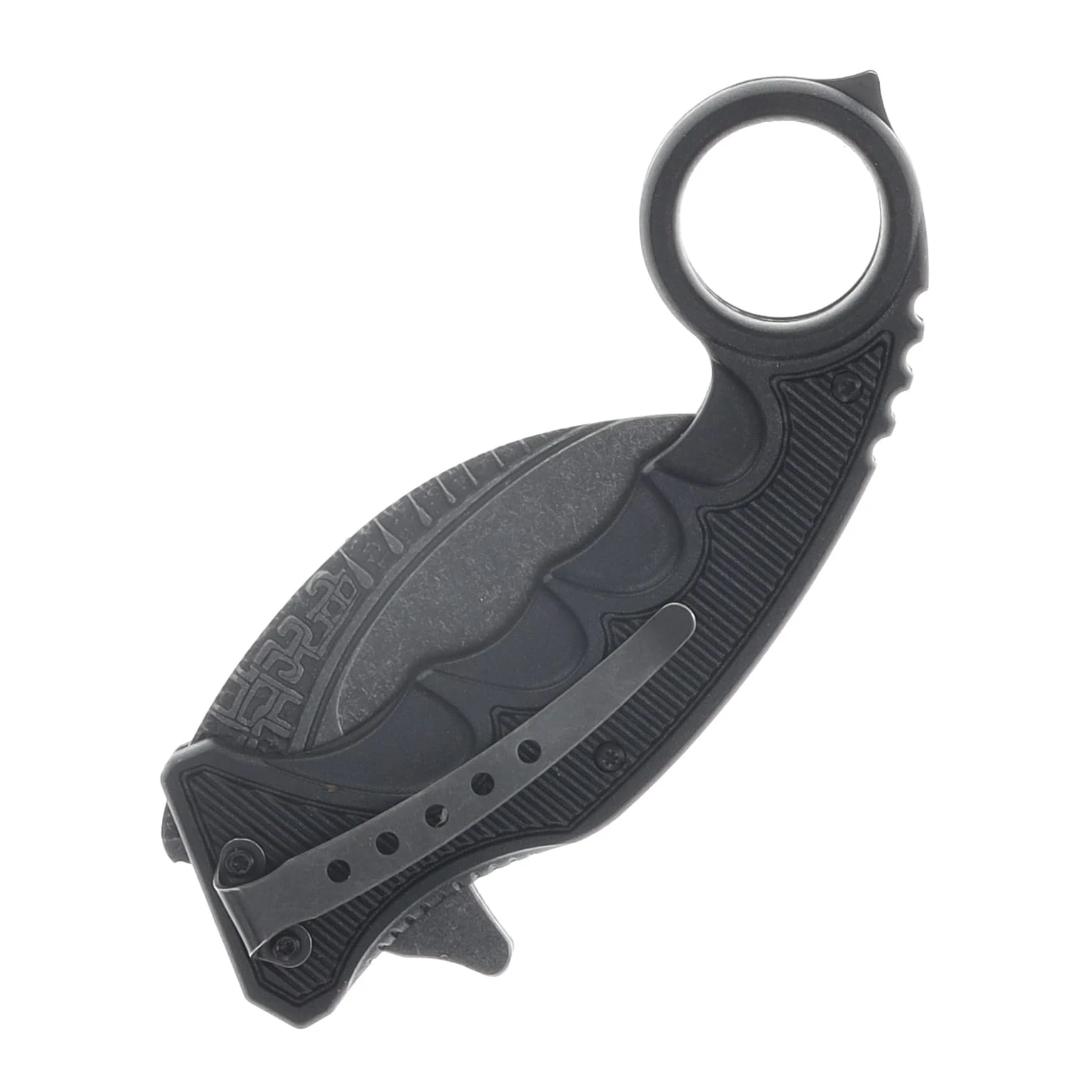 Szco 5.5" Gothic Karambit Assisted Open Linerlock Rainbow 300612RB View 6