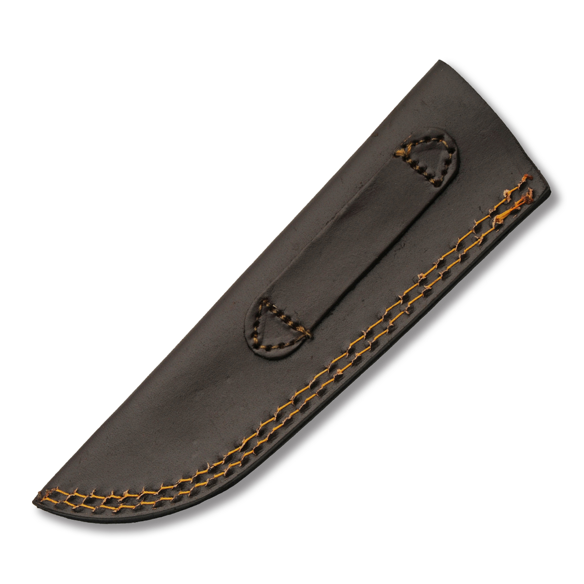 9 Inch ELD Hunter Stag and Buffalo Horn Handle Leather Sheath DM1400 View 3