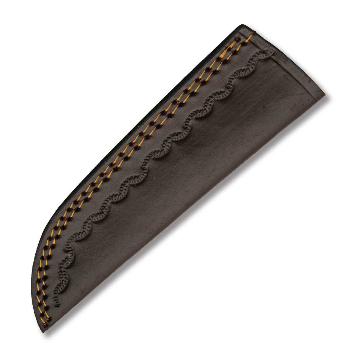 9 Inch ELD Hunter Stag and Buffalo Horn Handle Leather Sheath DM1400 View 2