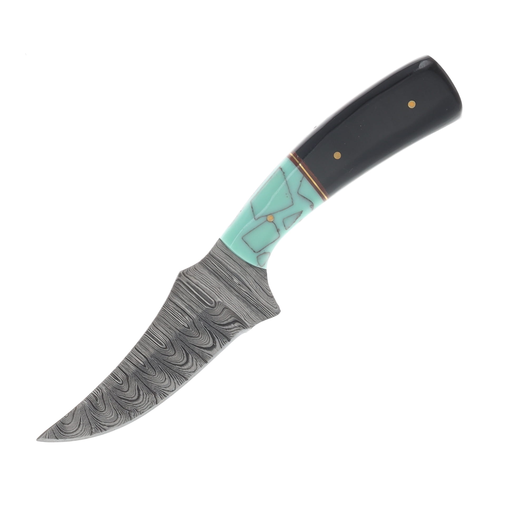 Szco Turquoise Trailing Point Turquoise Buffalo Horn DM1401 View 4