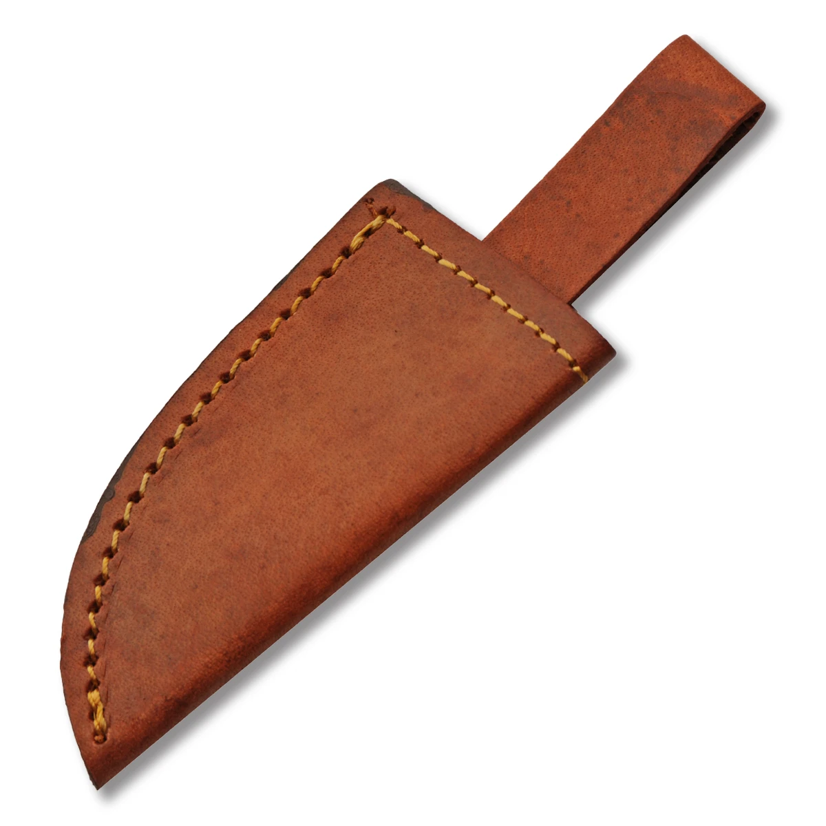 Szco 7" Forged Saddlewood Skinner Leather Sheath HS4451 View 2