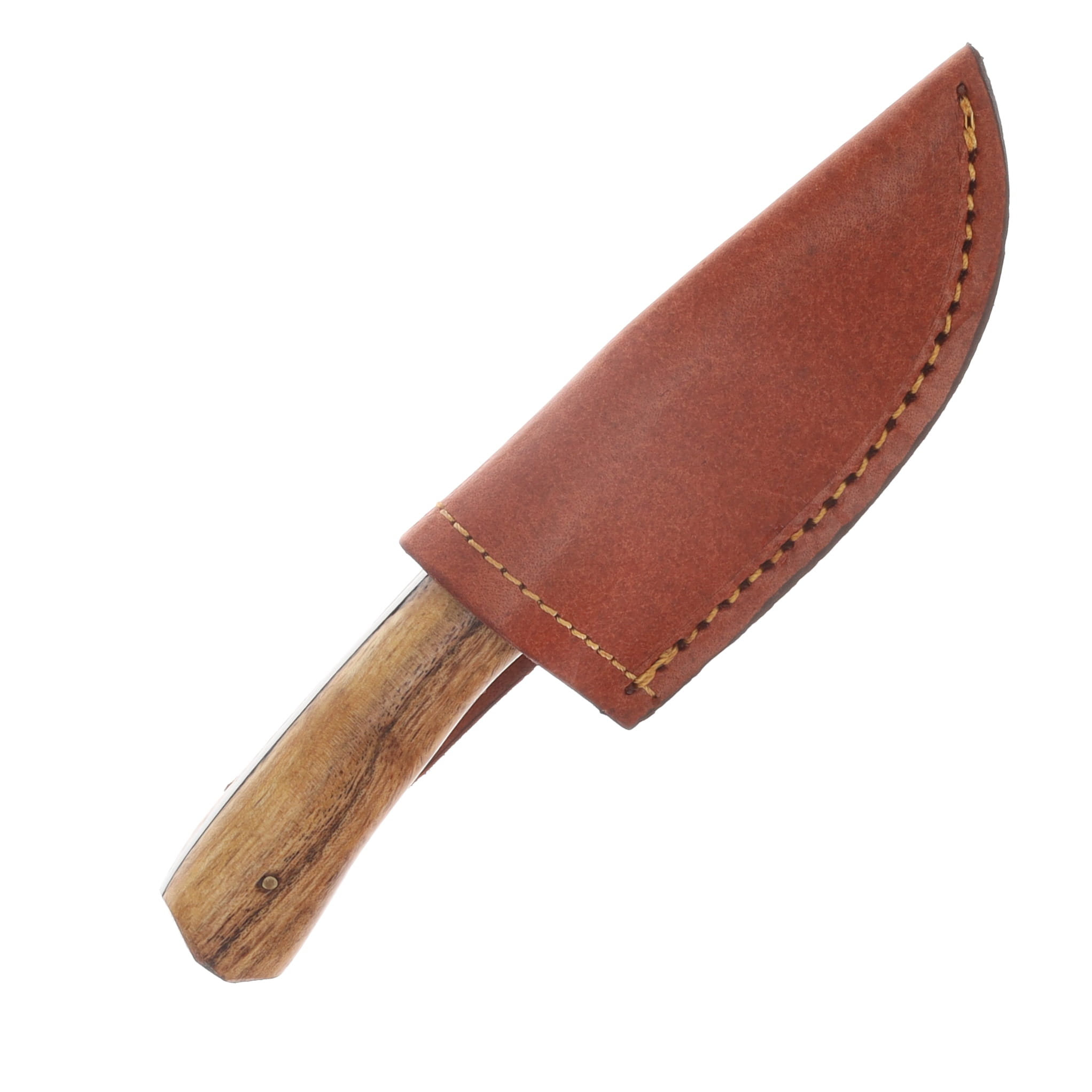Szco 7" Forged Pitchwood Skinner Leather Sheath HS4454 View 5