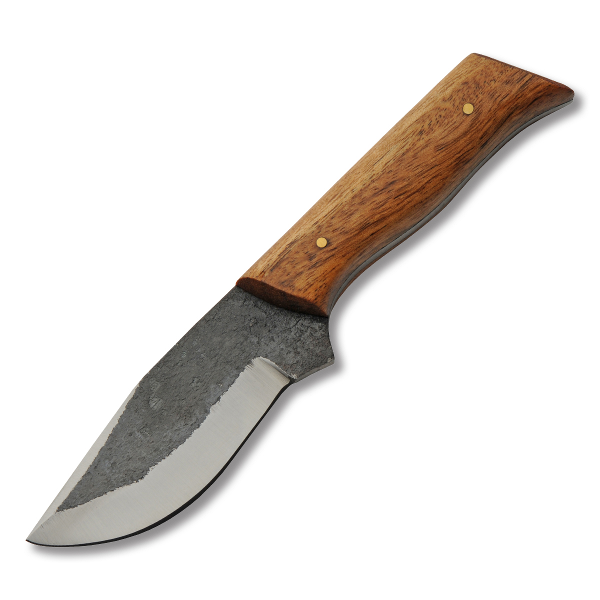 Szco 7" Forged Pitchwood Wide Blade Skinner Leather Sheath HS4456 View 1