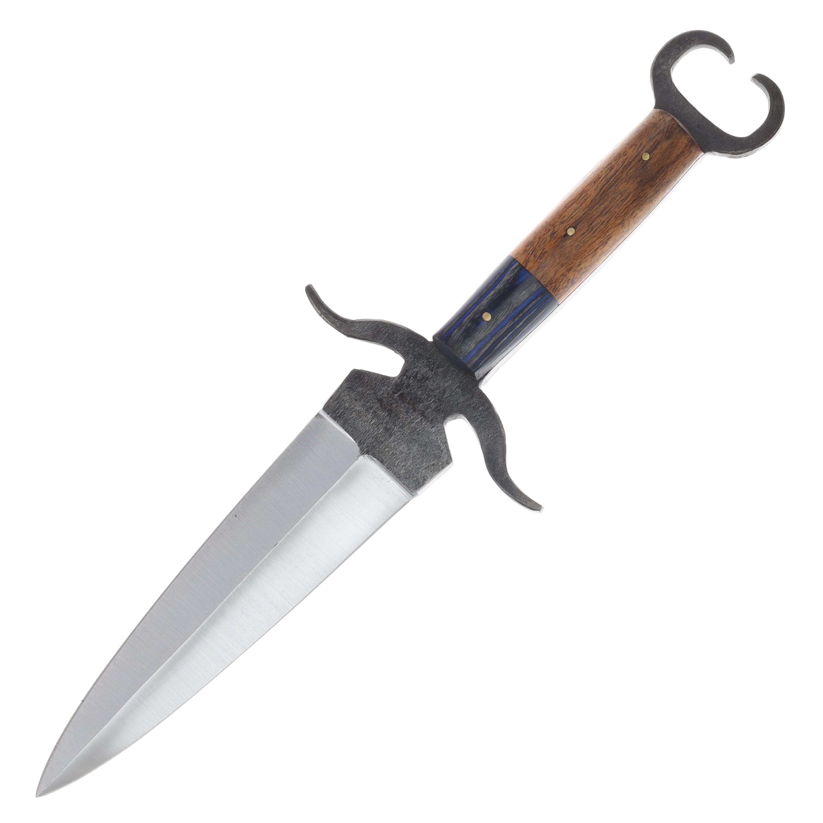 Szco 13" Forged Manta Hunter Wood Leather Sheath HS4460 View 3