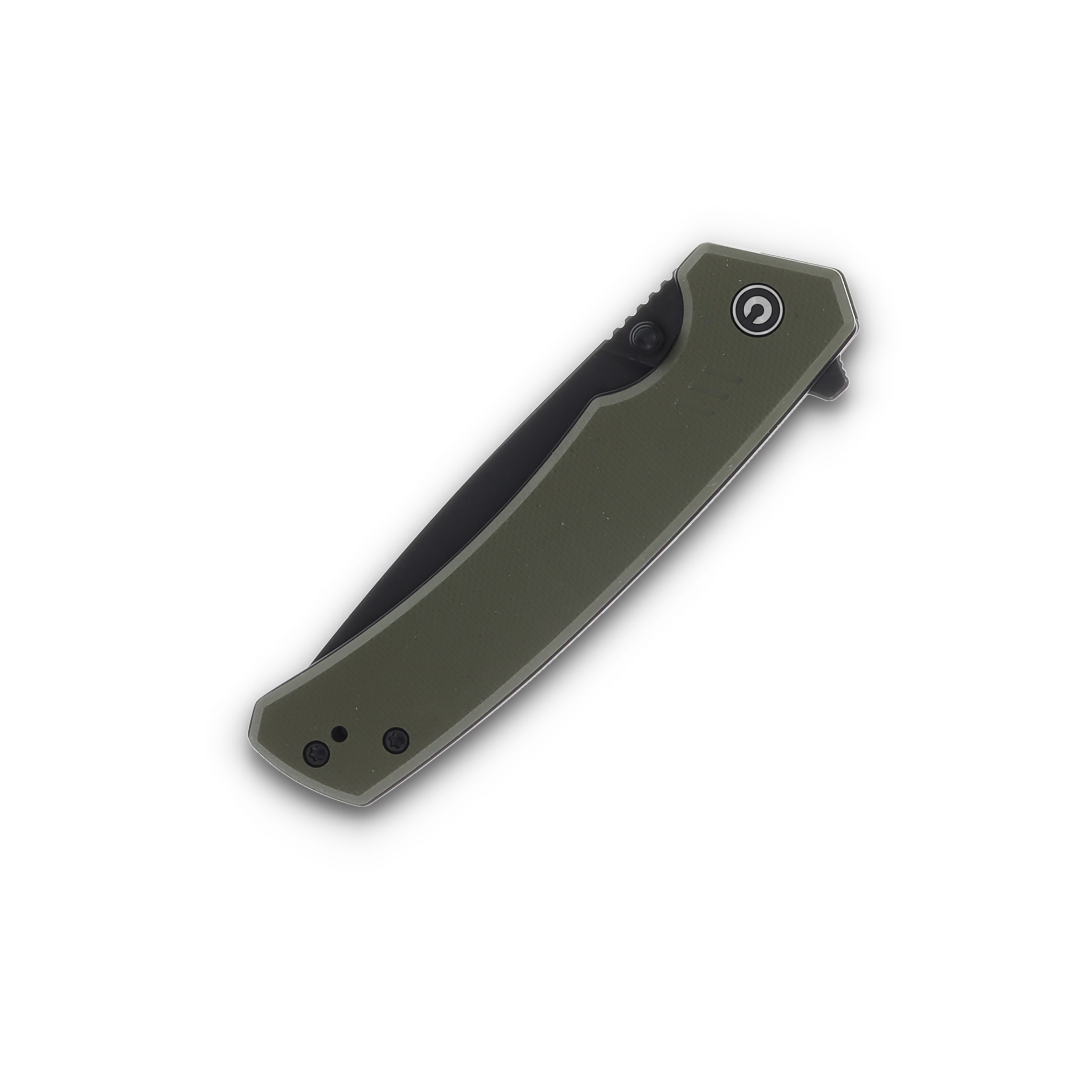 CIVIVI Merit Folding Knife OD 3.28in Plain Black Stonewash Drop Point C24012-2 View 5