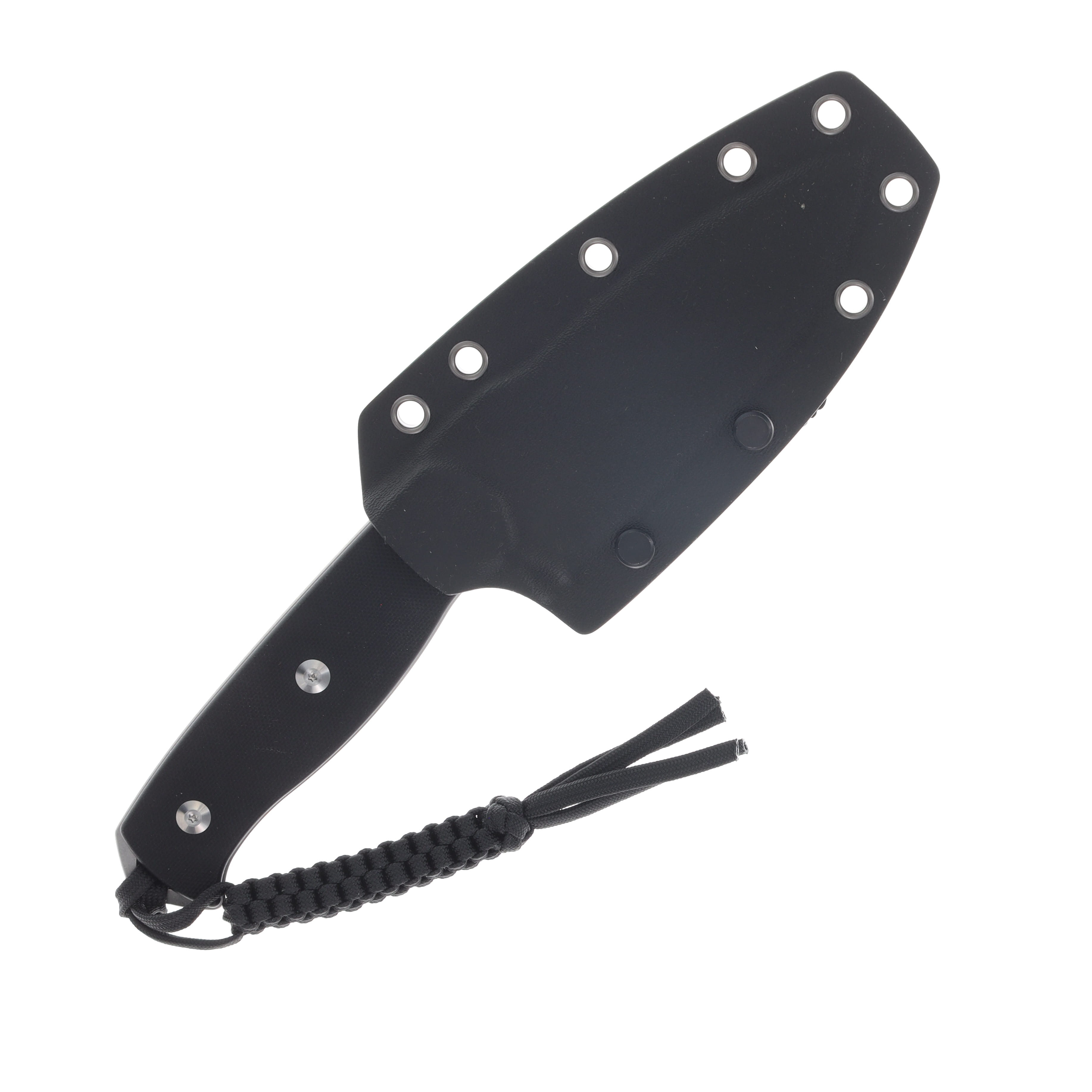SENCUT Toxodon Black 4.57 Inch Plain Stonewash Drop Point S24036-1 View 3