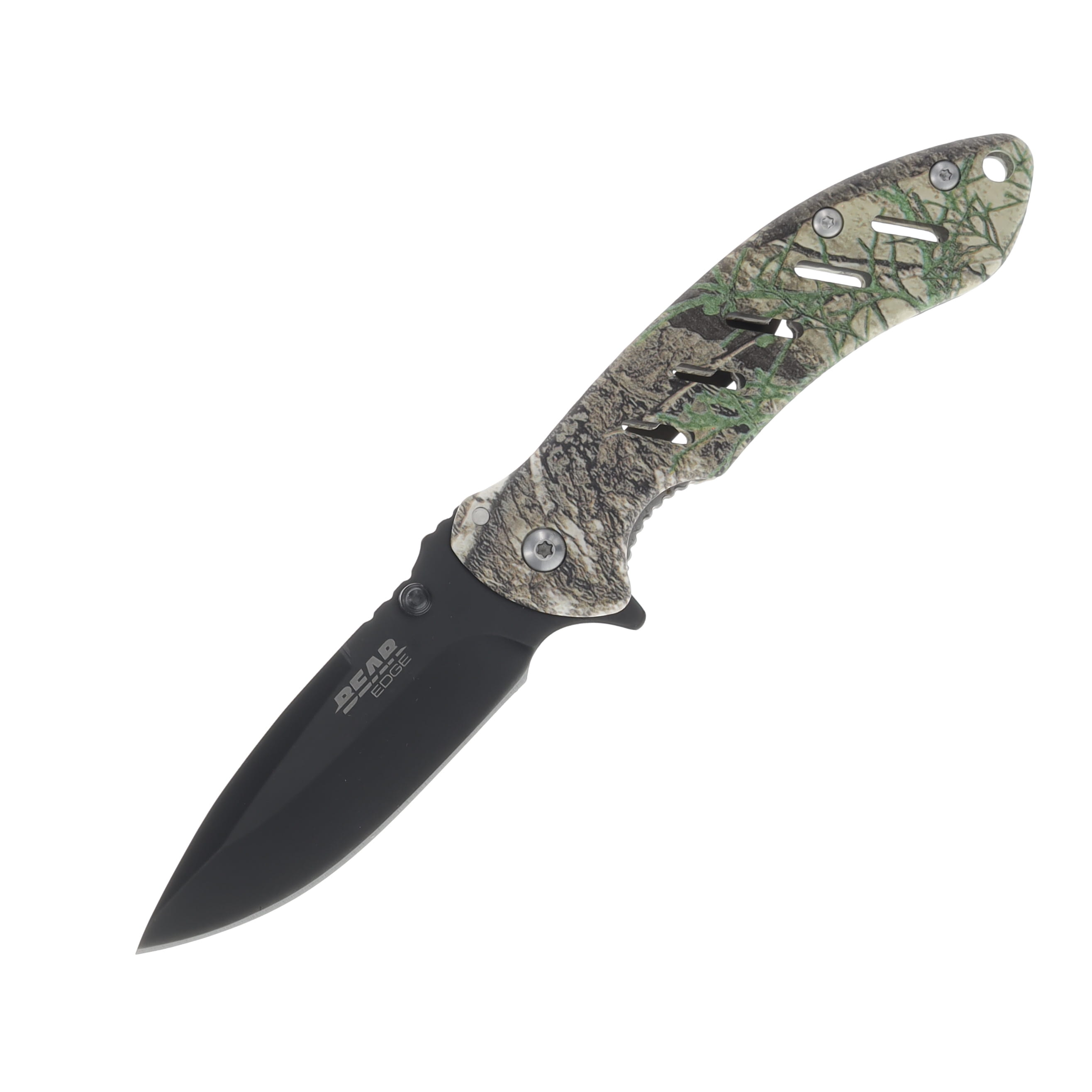 Bear & Son Bear Edge Brisk 1.0 Folding Knife True Timber Strata Camo BR71507 View 1