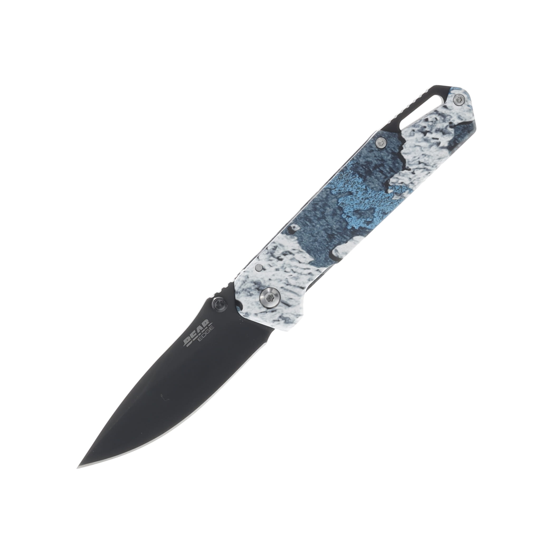 Bear & Son Bear Edge Brisk 3.0 True Timber Rift Camo 2.87in Plain Black Drop Point BR61543 View 1