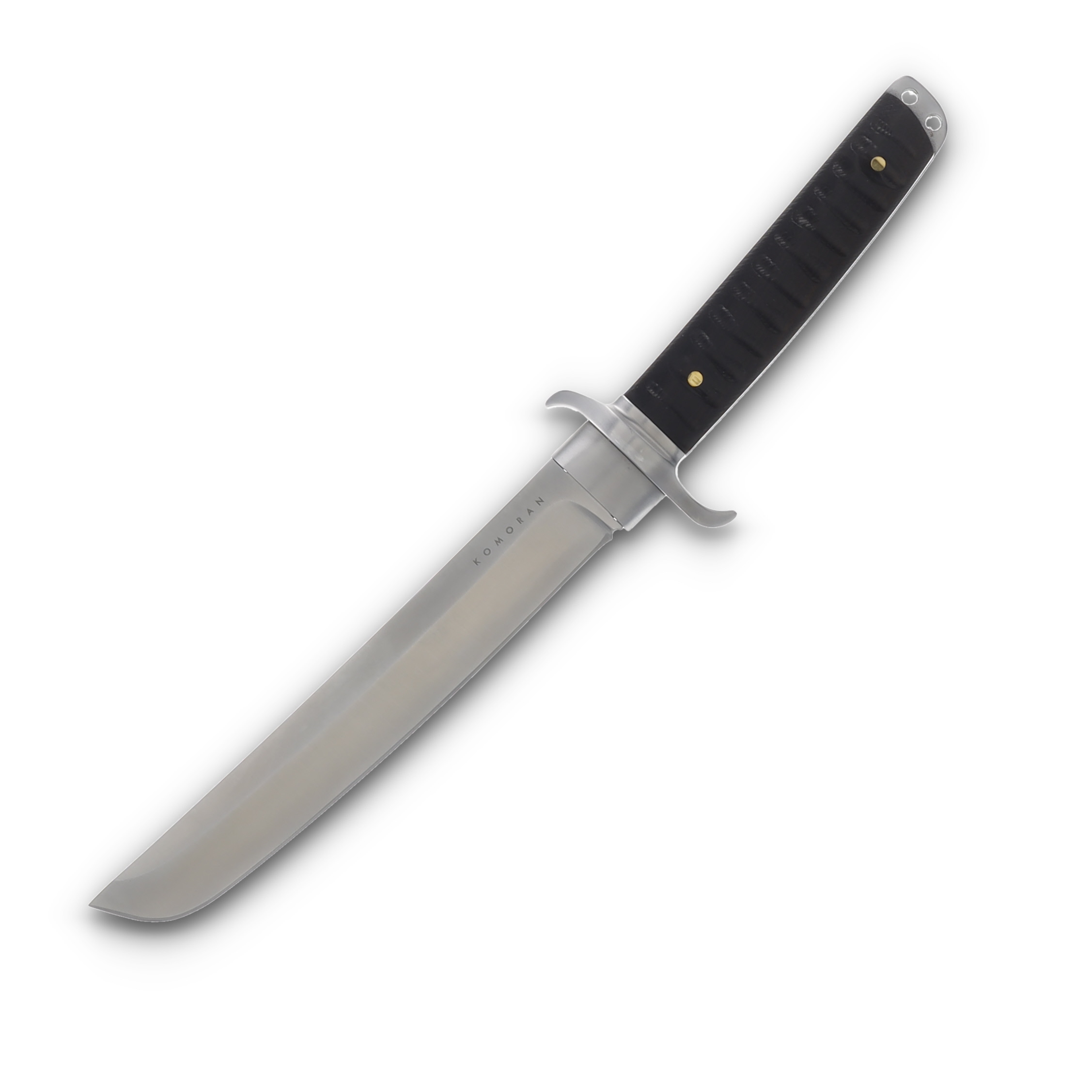 Komoran Tanto Ebony Handle Leather and Kydex Sheath KO049 KO049 View 3