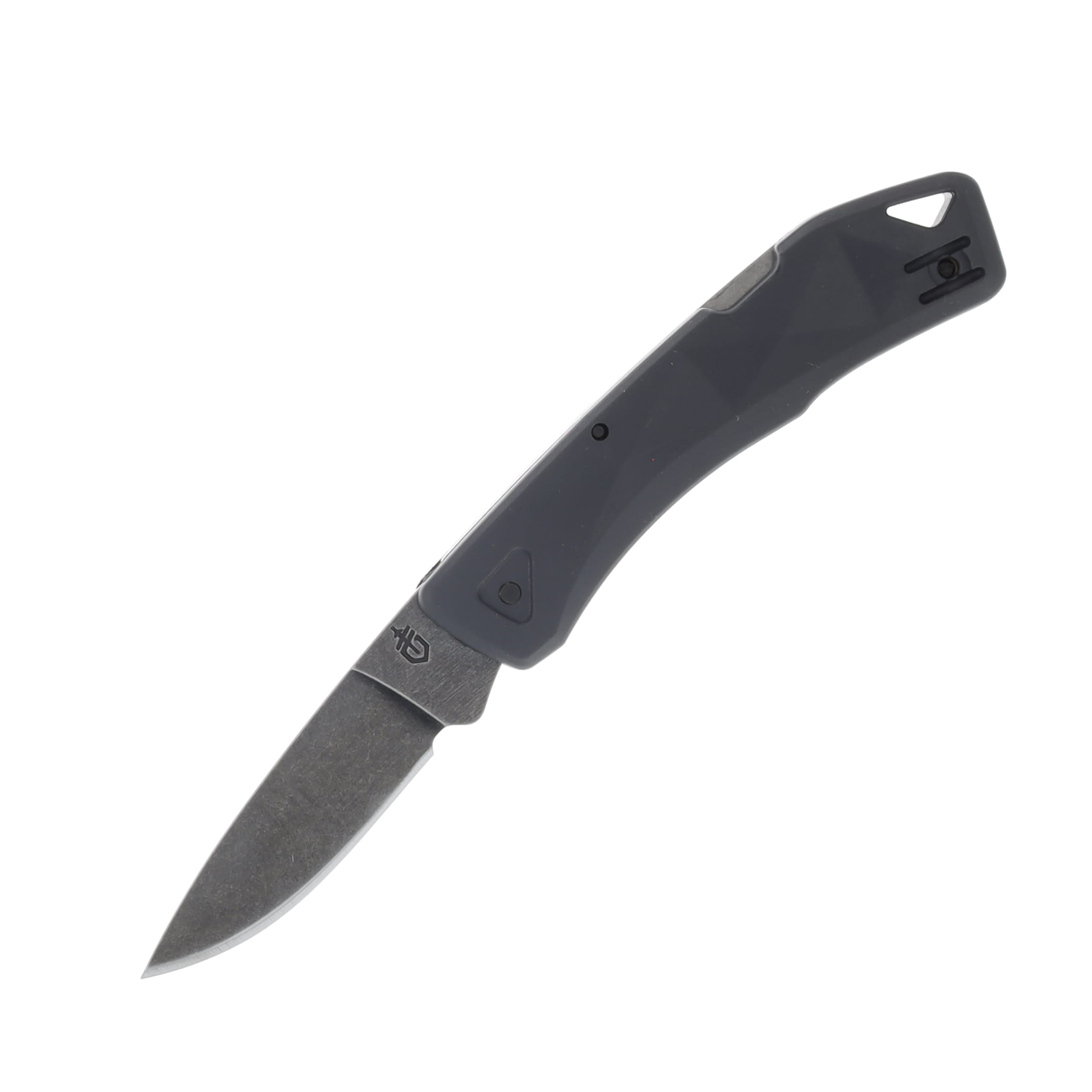 Gerber LST Ultra Grey Glass Filled Nylon Handle 420 HC Plain Blade Boxed G1074513 View 1