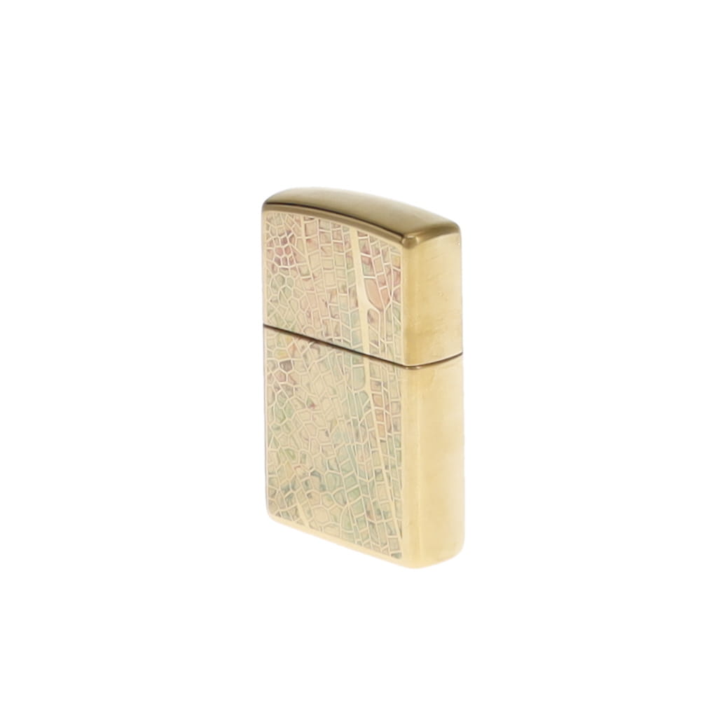 Zippo Lighter Dragonfly Wing Design High Polish Brass ZP46006 View 3
