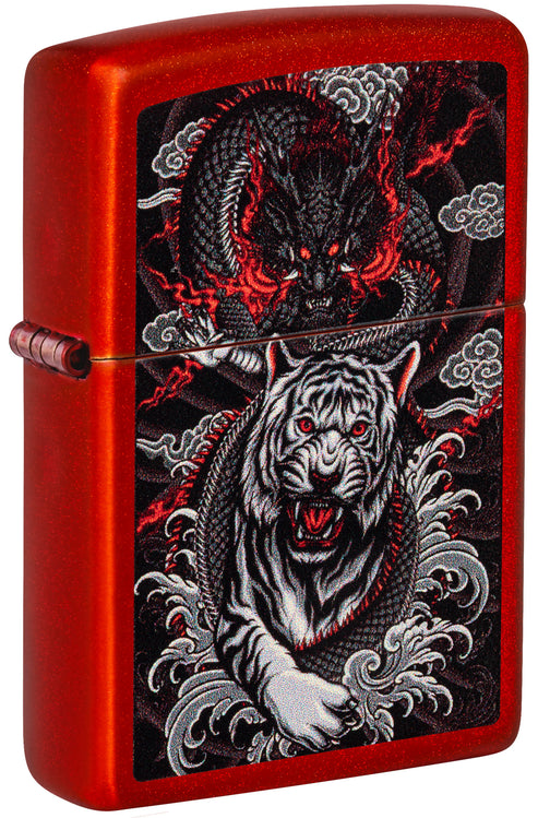 Zippo Dragon Tiger Lighter ZP48933 View 4