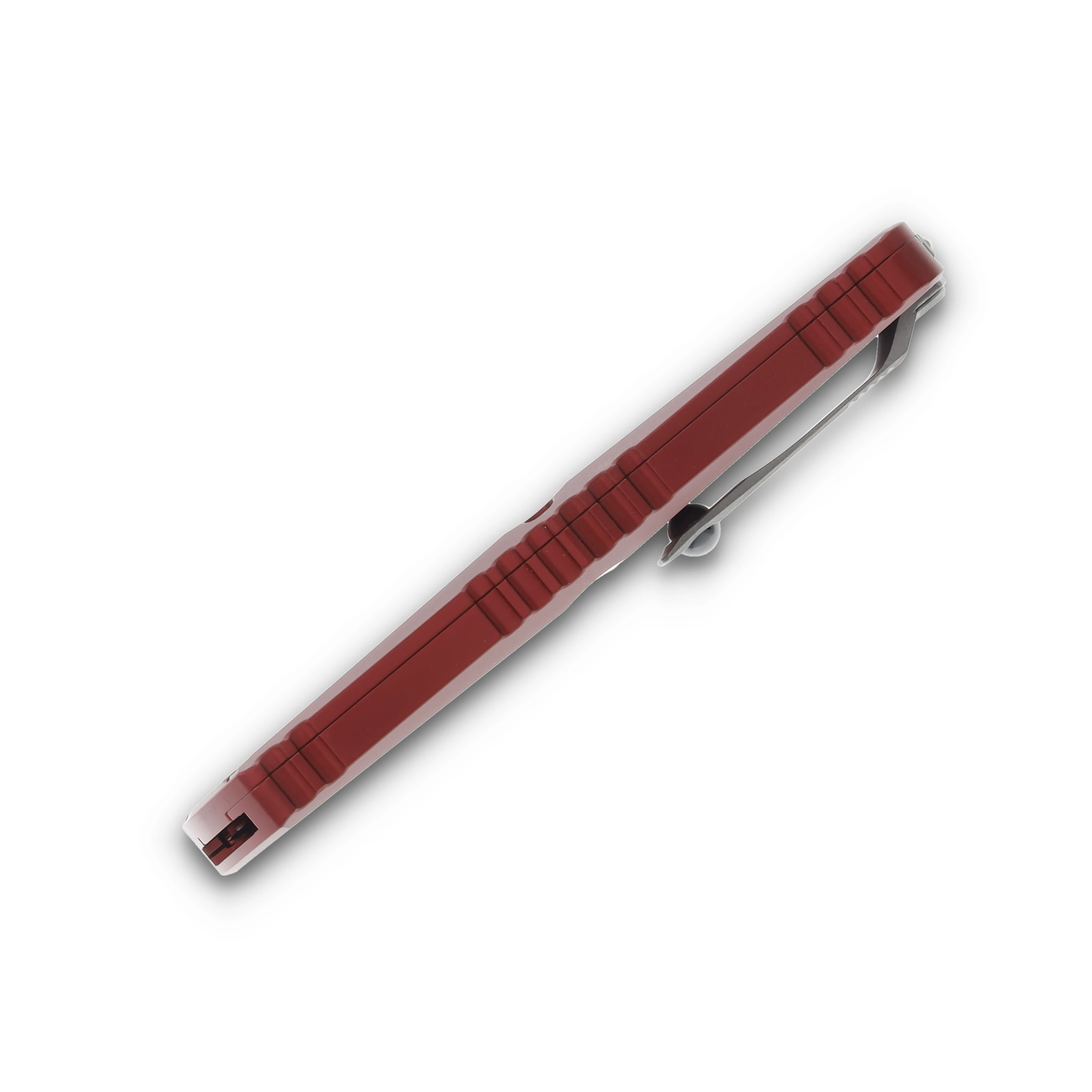 Microtech Combat Troodon Gen III Interceptor OTF Automatic 4in Plain Merlot AUMT121710APMRS View 6