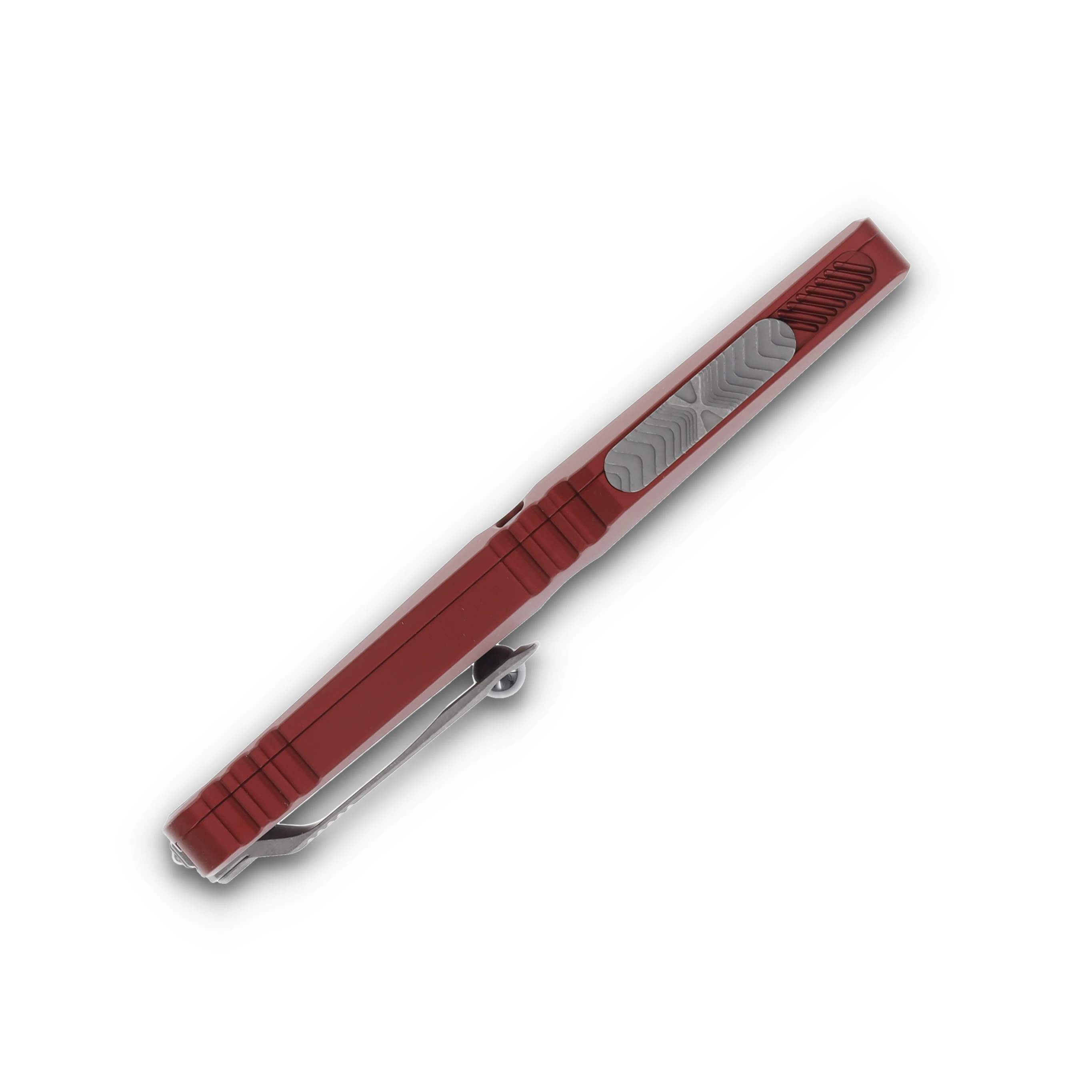 Microtech Combat Troodon Gen III Interceptor OTF Automatic 4in Plain Merlot AUMT121710APMRS View 5