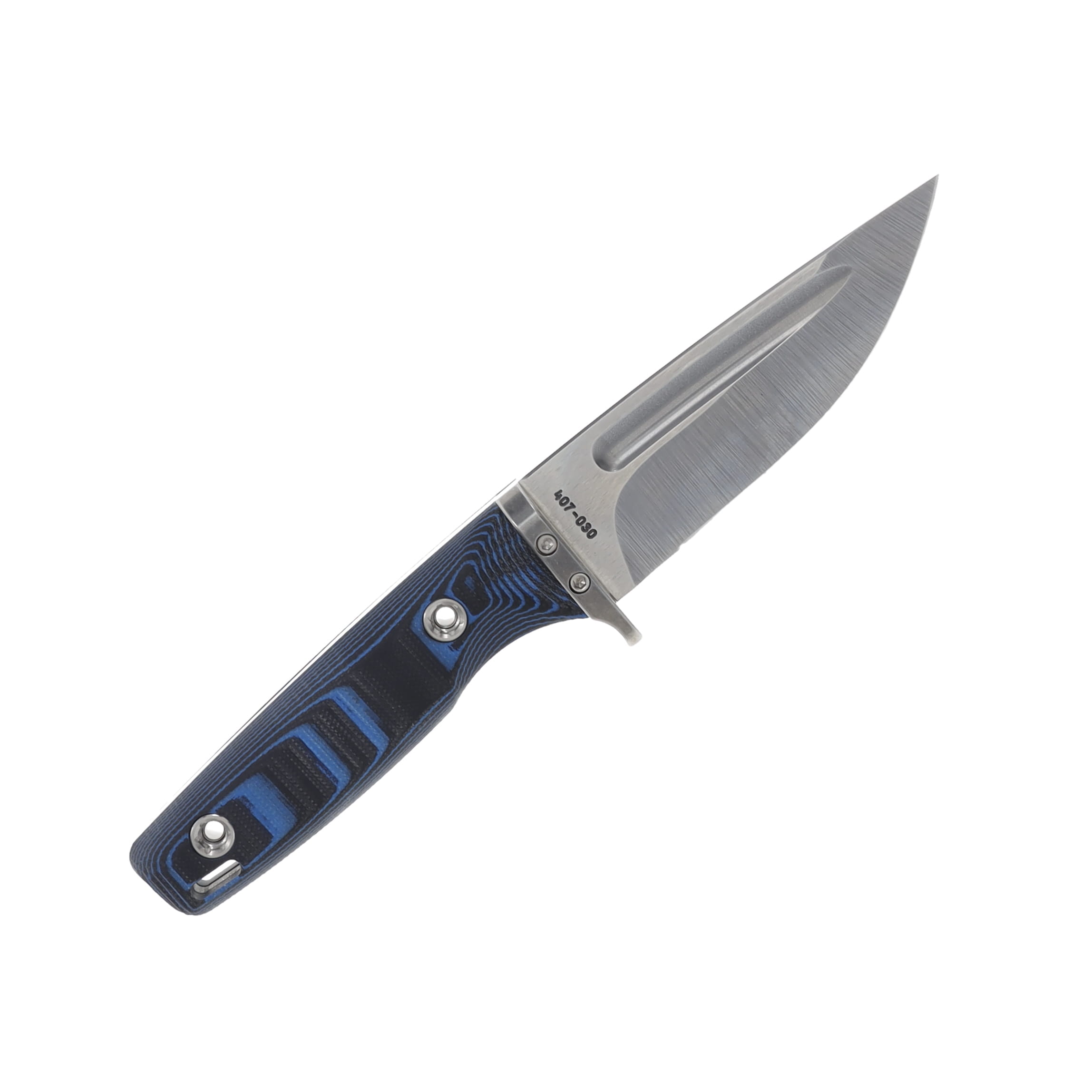 Medford The Deep 20CV Tumbled Standard Blade Black/Blue G10 Hande w/Black Kydex Sheath MK116VTQ-12KB-SPQ3-Q4 View 4