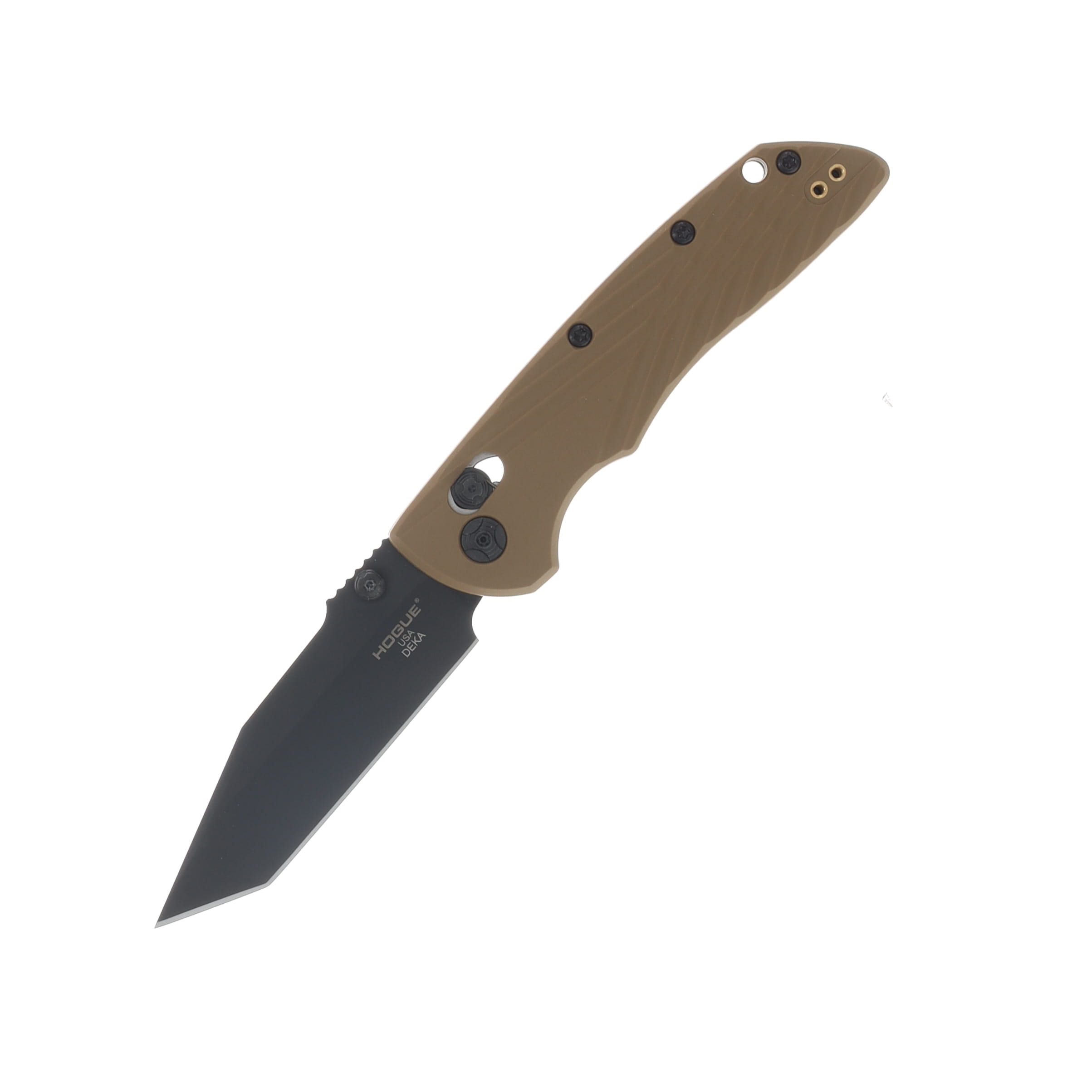 Hogue Deka SMKW Exclusive ABLE Lock Folder Black Blade with FDE