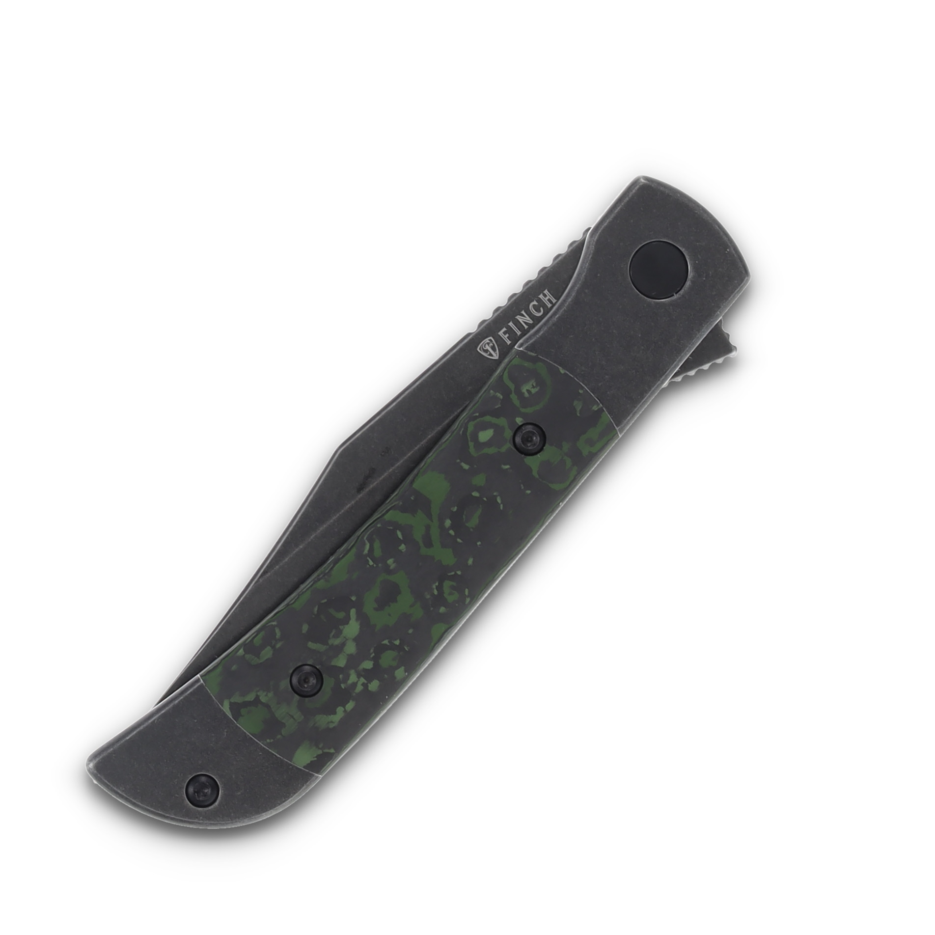 Finch Frog Leg Jungle Wear Fat CF Blackwash Blade FL103 View 5