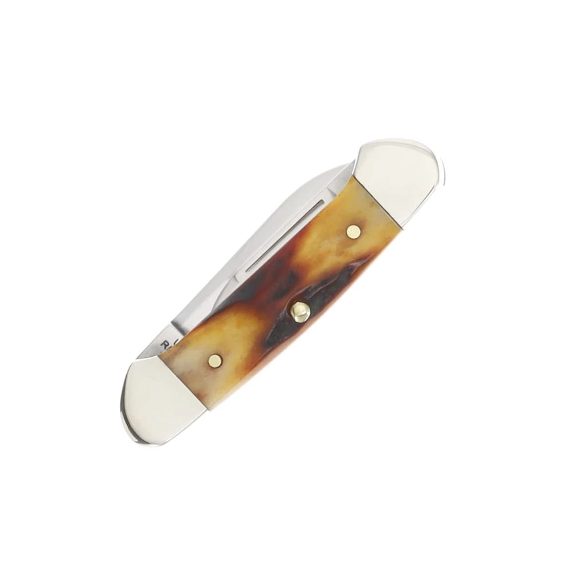 Case XX Red Stag Baby Butterbean Folding Knife CA09574 View 3