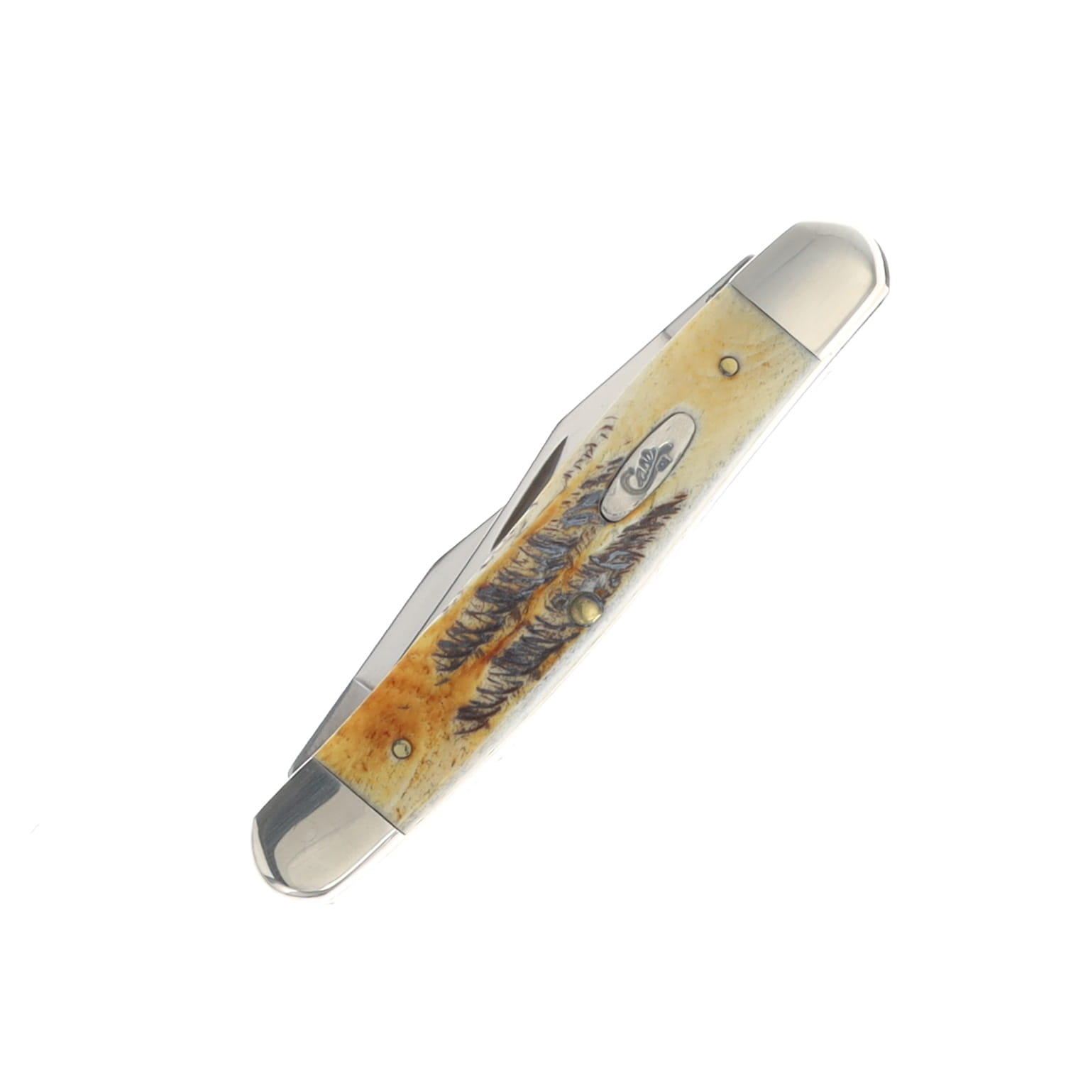 Case XX Muskrat Folding Knife 6.5 Bonestag Jigged CA65346 View 3