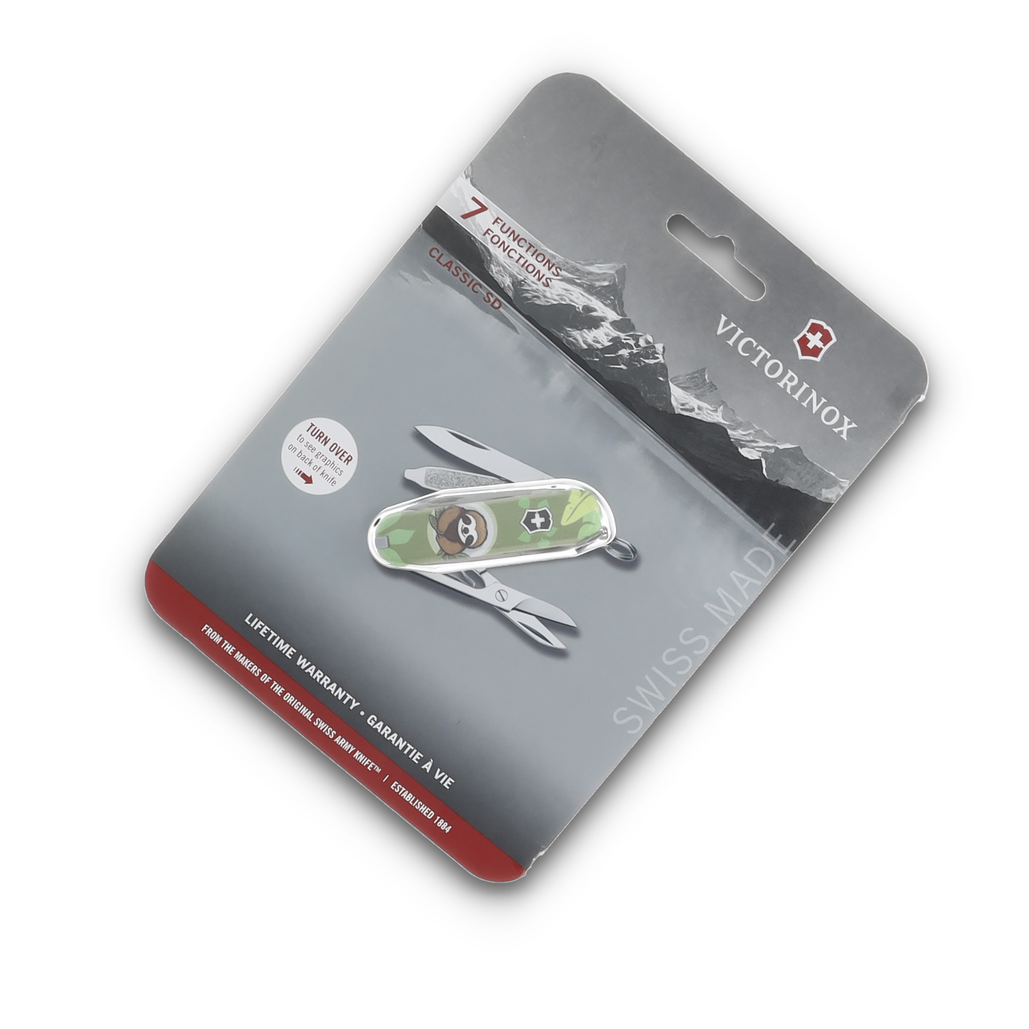 Victorinox SMKW Exclusive Classic SD Swiss Army Knife Sloth Don't Hurry V1174 View 3