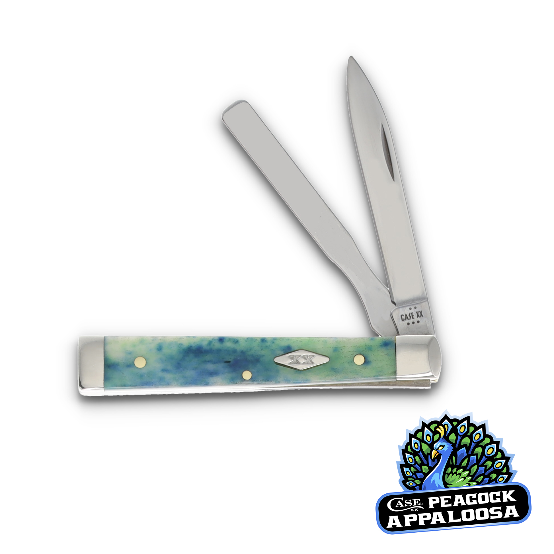 Case XX SMKW Exclusive Peacock Appaloosa Smooth Bone Baby Doc