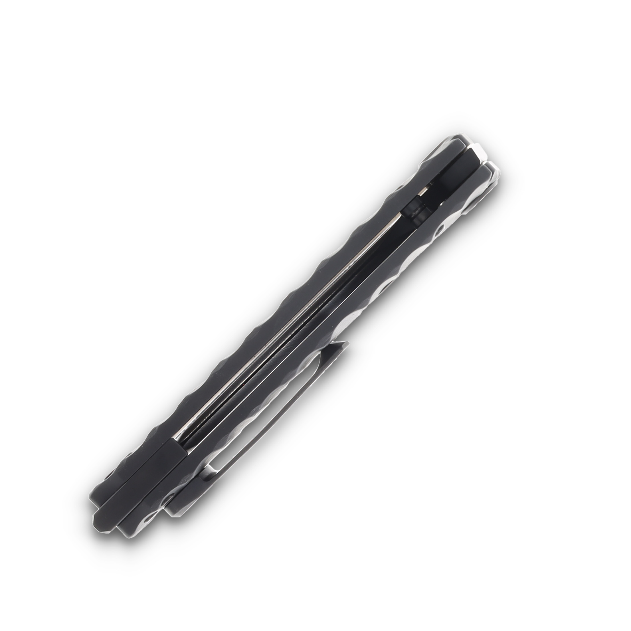 Medford Marauder H Predator Folding Knife 3.75in Black DLC Tanto Blade MK0454PT-30PV-TPCP-BP View 7