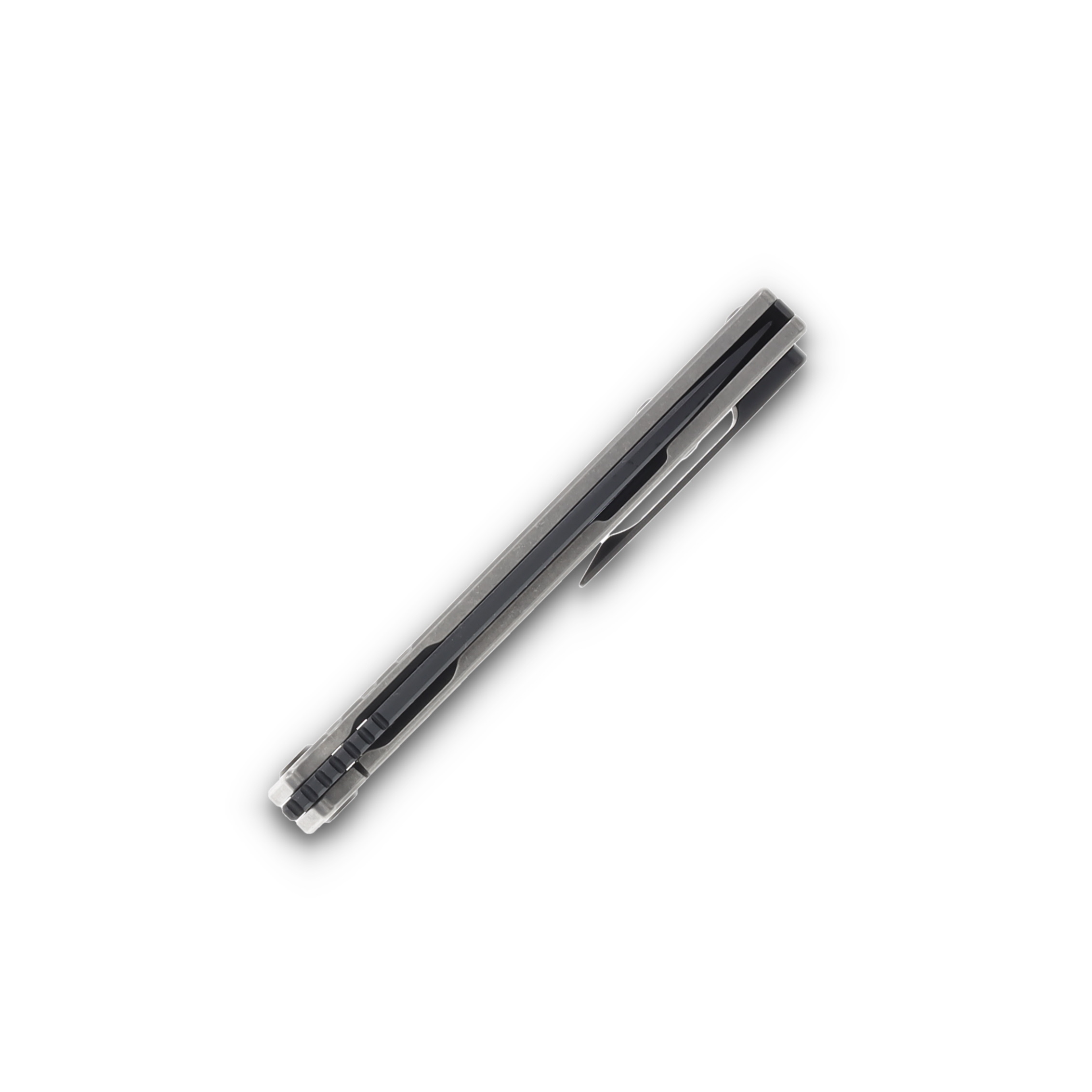 Medford The Antik Old School Tumbled 3.75in Plain Black DLC Tanto Blade MK2144PT-01TM-TPCP-BP View 8