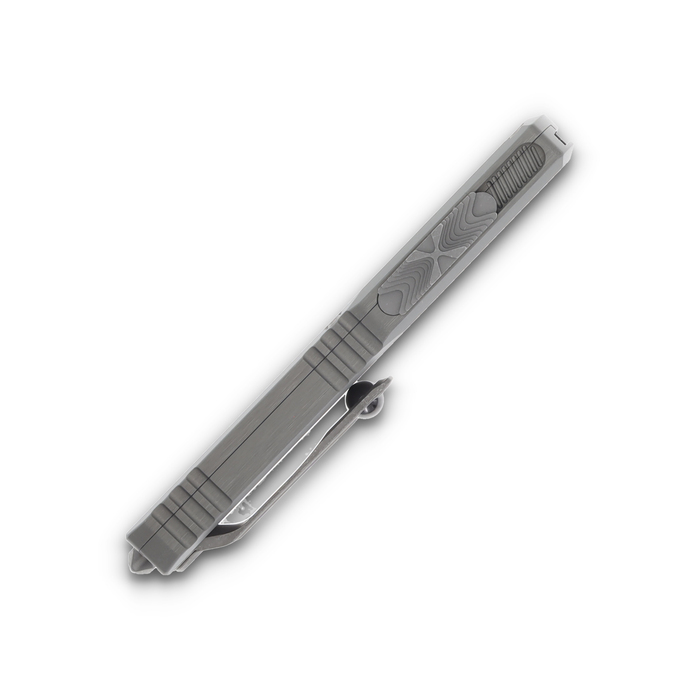 Microtech Ultratech GEN III ZBP OTF Auto Natural Clear 3.55in Apocalyptic Tanto Blade AUMT112310APNC View 5