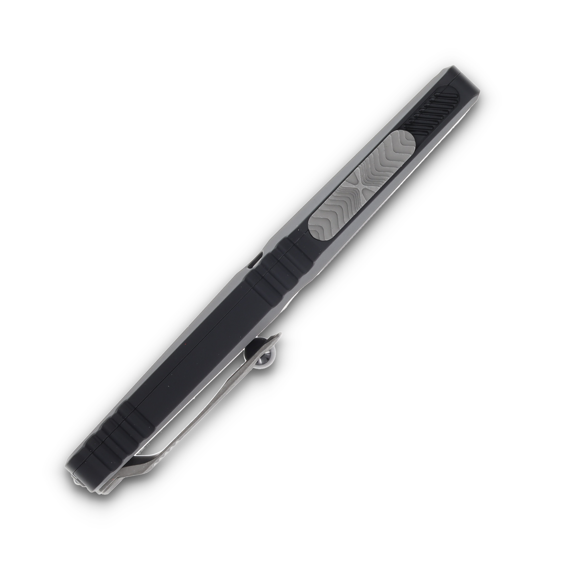 Microtech Combat Troodon Gen III OTF Black 4.0in Apocalyptic Full Serrated Tanto AUMT114412AP View 5