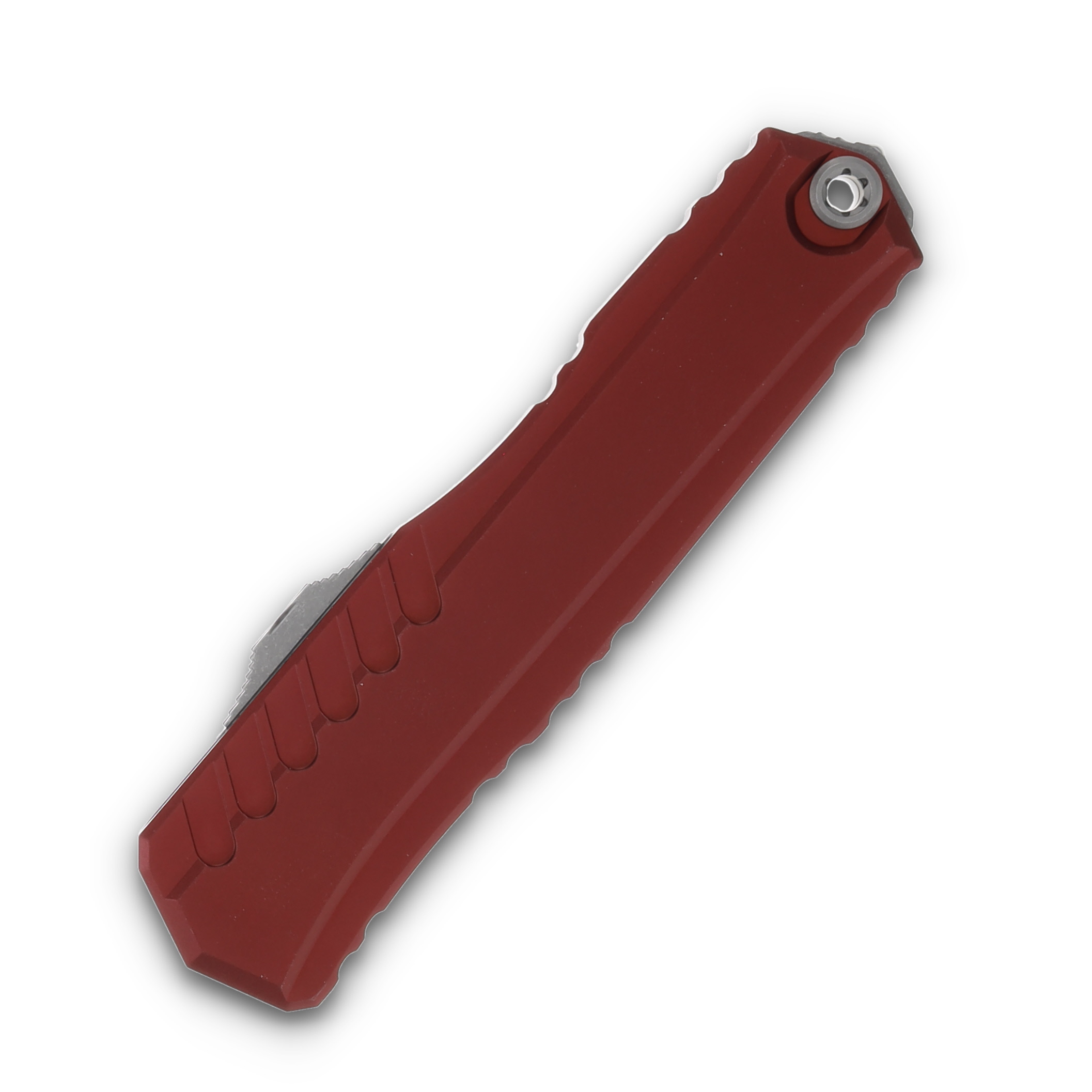 Microtech Cypher II D/E OTF Auto Knife Merlot Al 3.5in Apocalyptic Dagger AUMT124210APMR View 3