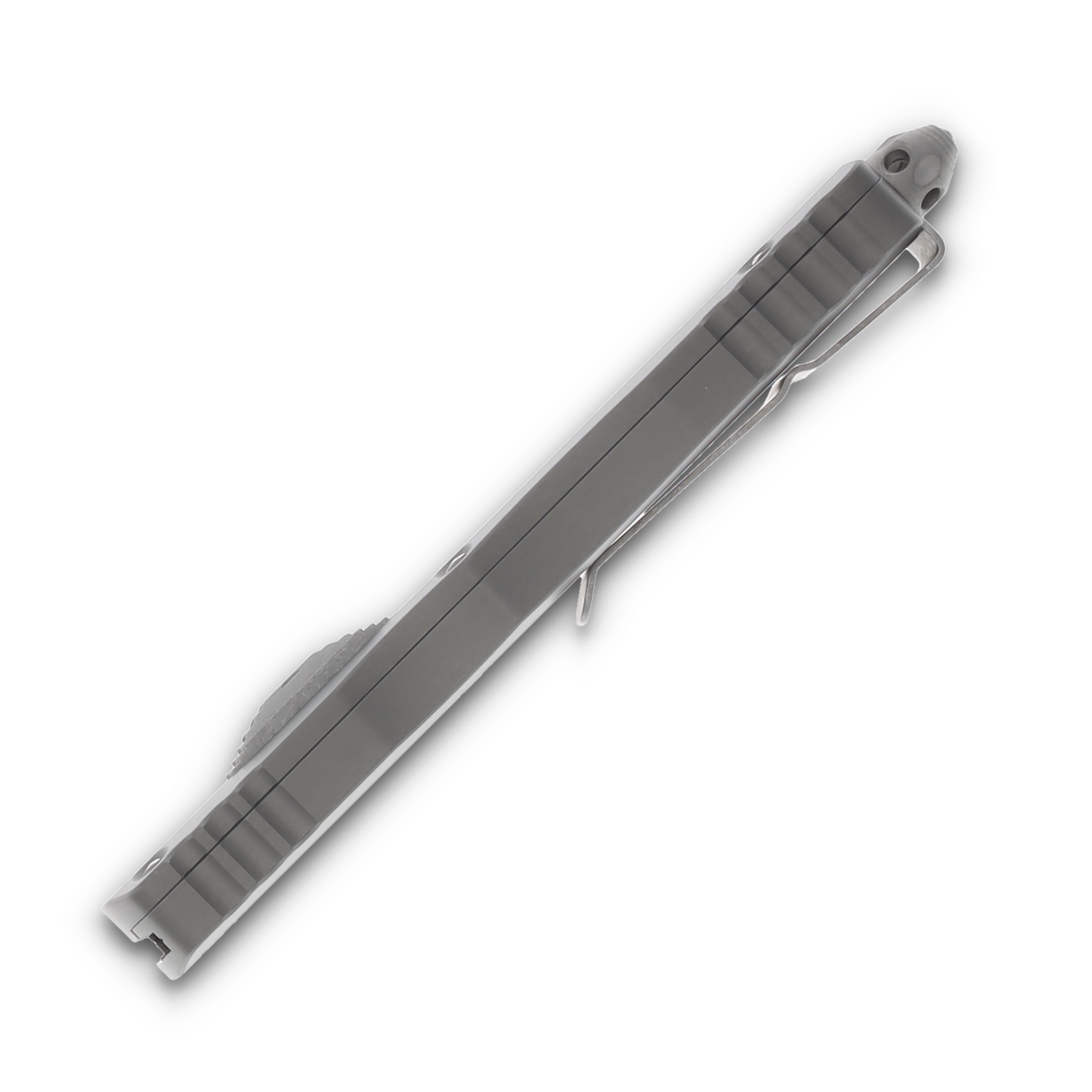 Microtech Dirac Delta D/E Apocalyptic Full Serrated Natural Clear AUMT22712APNC View 5