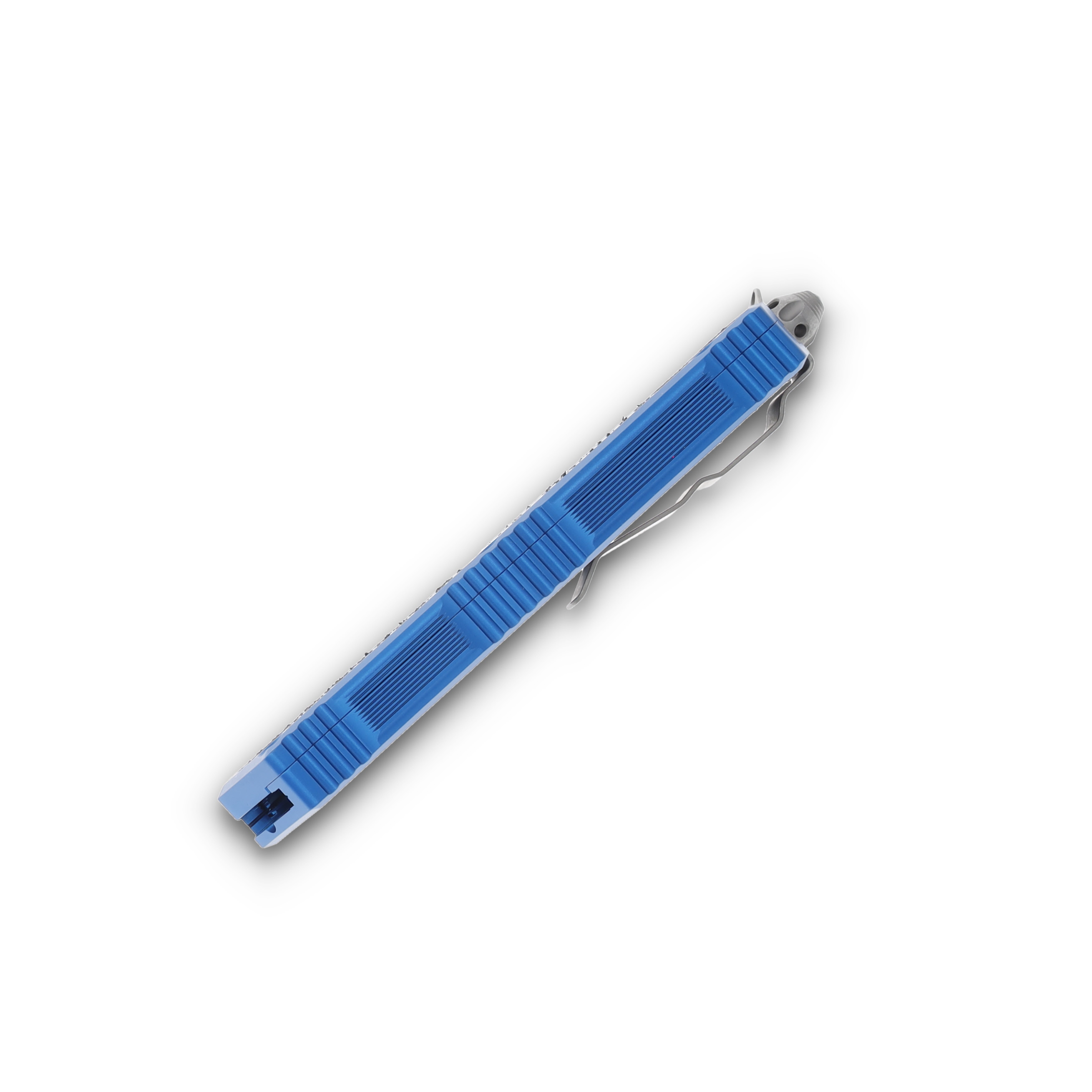 Microtech Scarab II Gen III D/E Auto OTF Knife Blue 3.88in Apocalyptic Dagger AUMT128010APBL View 6