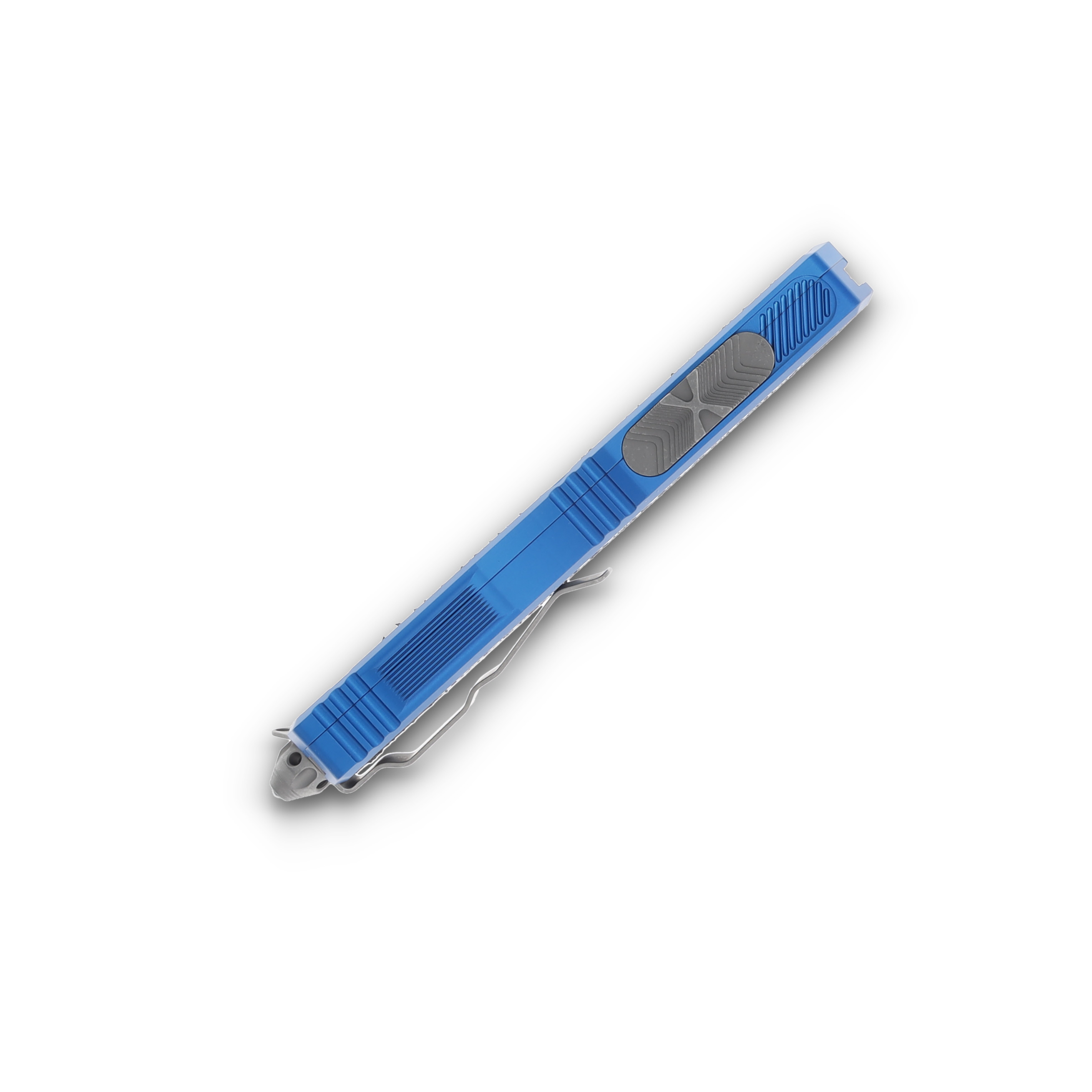 Microtech Scarab II Gen III D/E Auto OTF Knife Blue 3.88in Apocalyptic Dagger AUMT128010APBL View 5