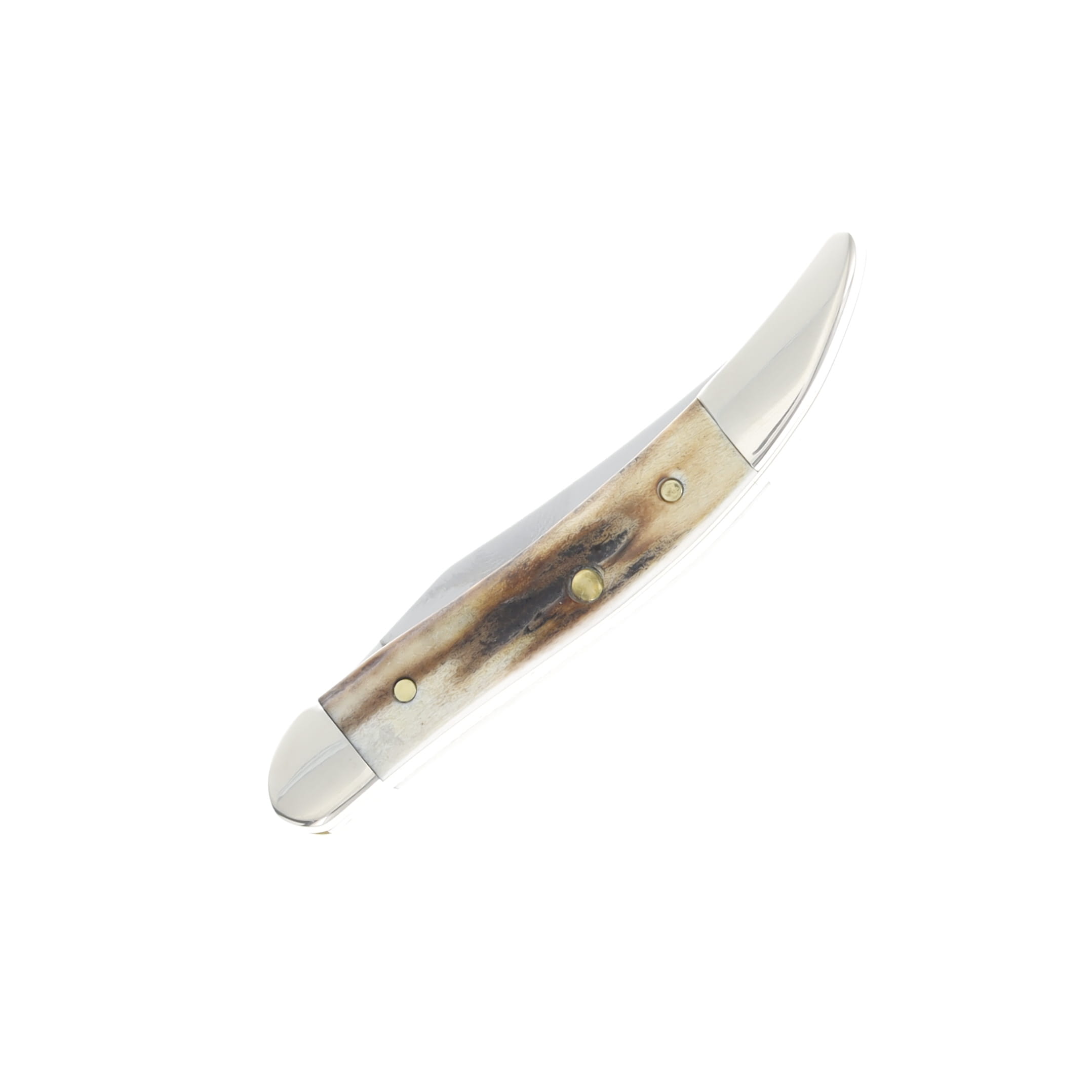 Case XX SMKW Exclusive Green Scroll Stag Small Texas Toothpick