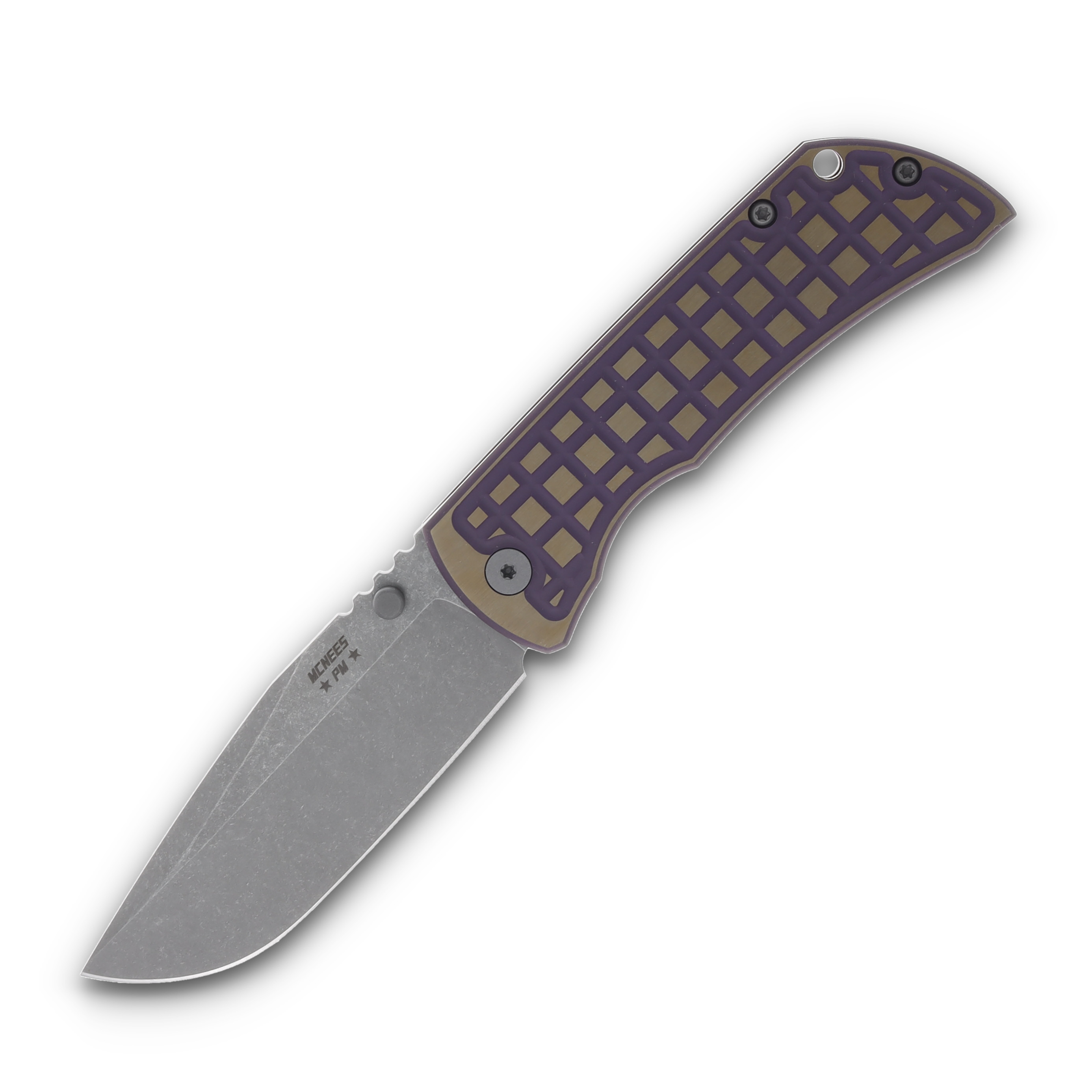 McNee's SMKW Exclusive MAC2 3.5 Purple/Bronze 2 Tone Frag