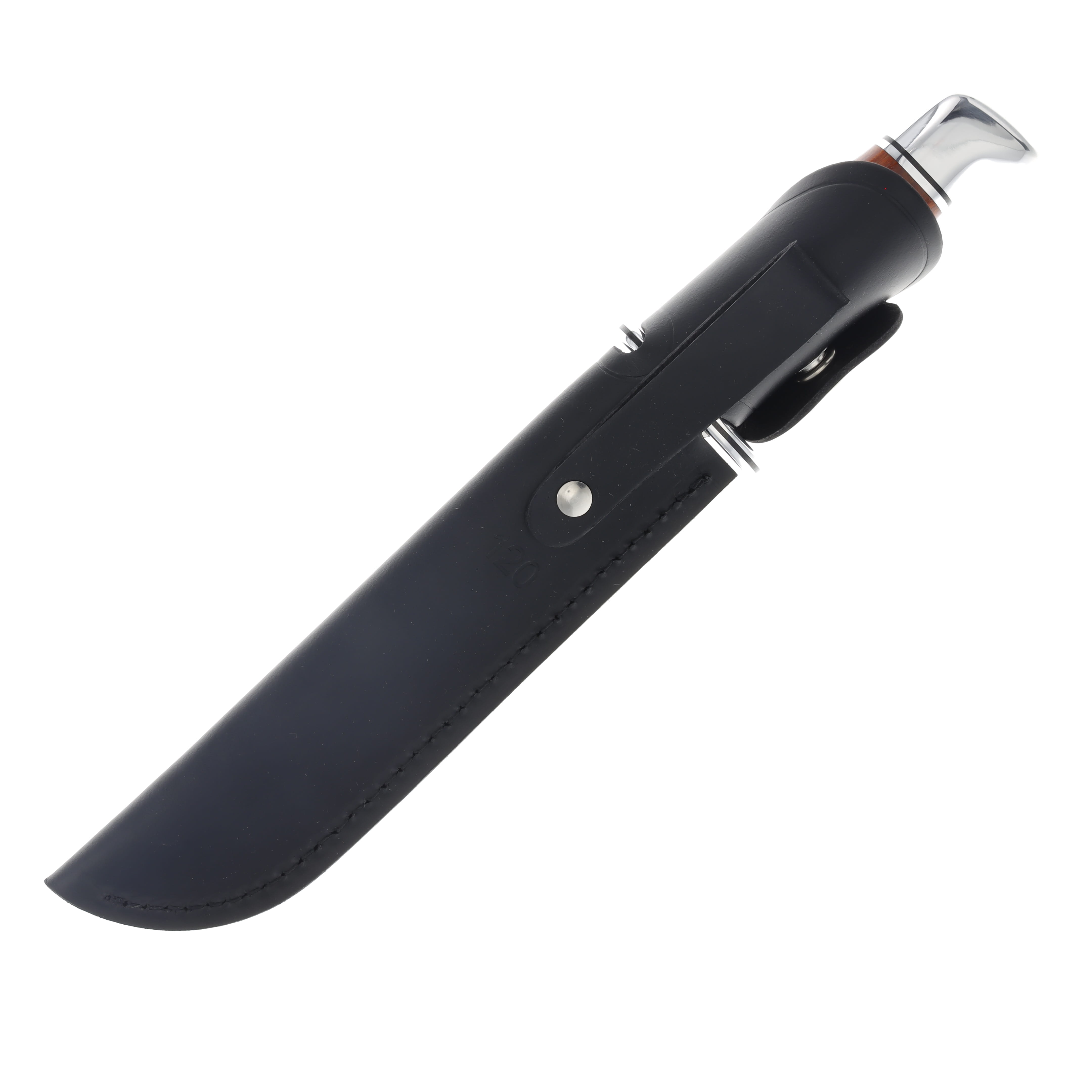 Buck Heritage Series 120 General Cocobolo 7.37 Inch Plain Satin Clip Point BU14192 View 4