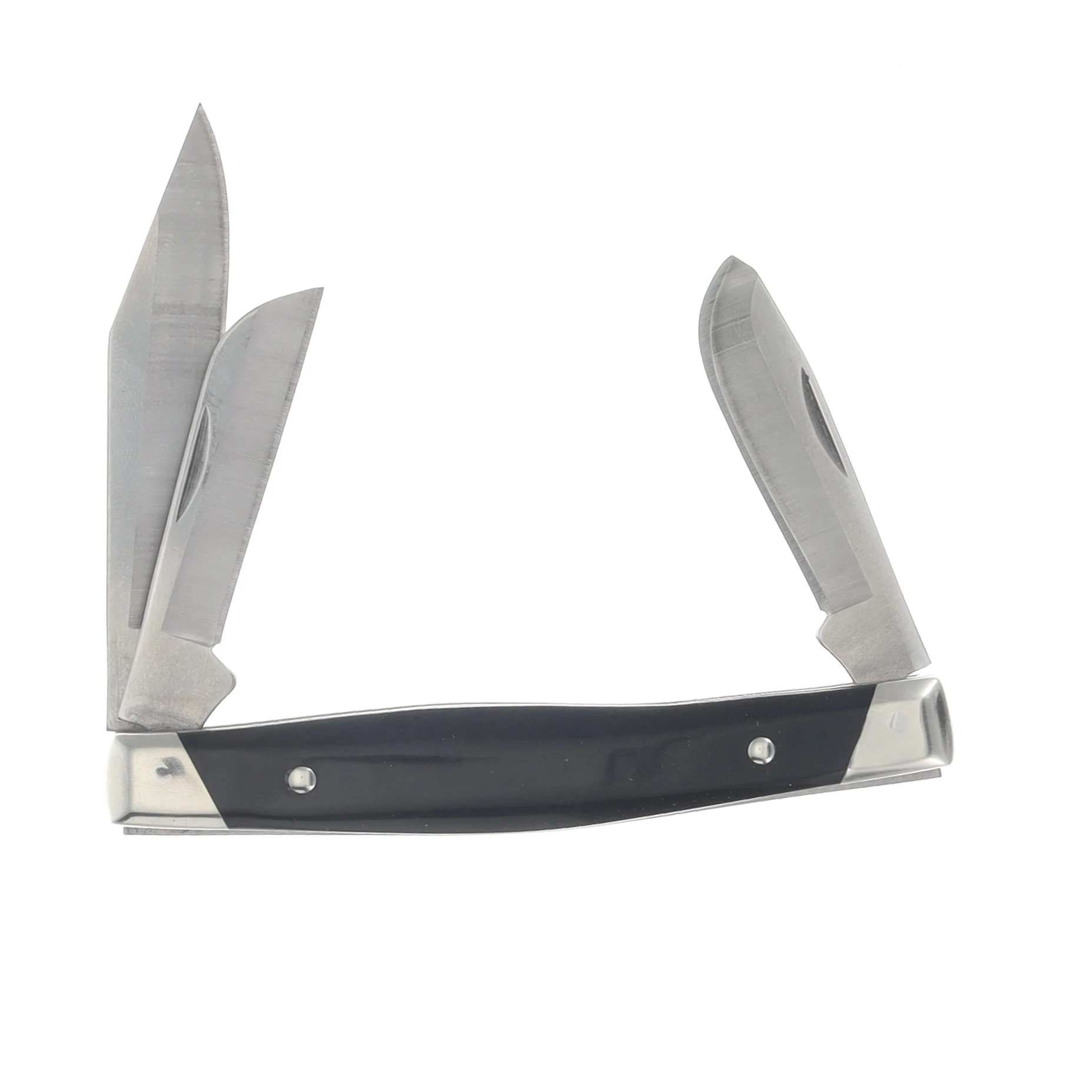 Buck Stockman Folding Knife Black Boxed BU14104 View 2