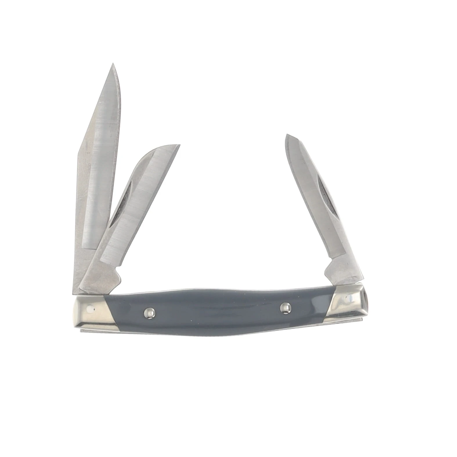 Buck Cadet Folding Knife Gray Boxed BU14116 View 2
