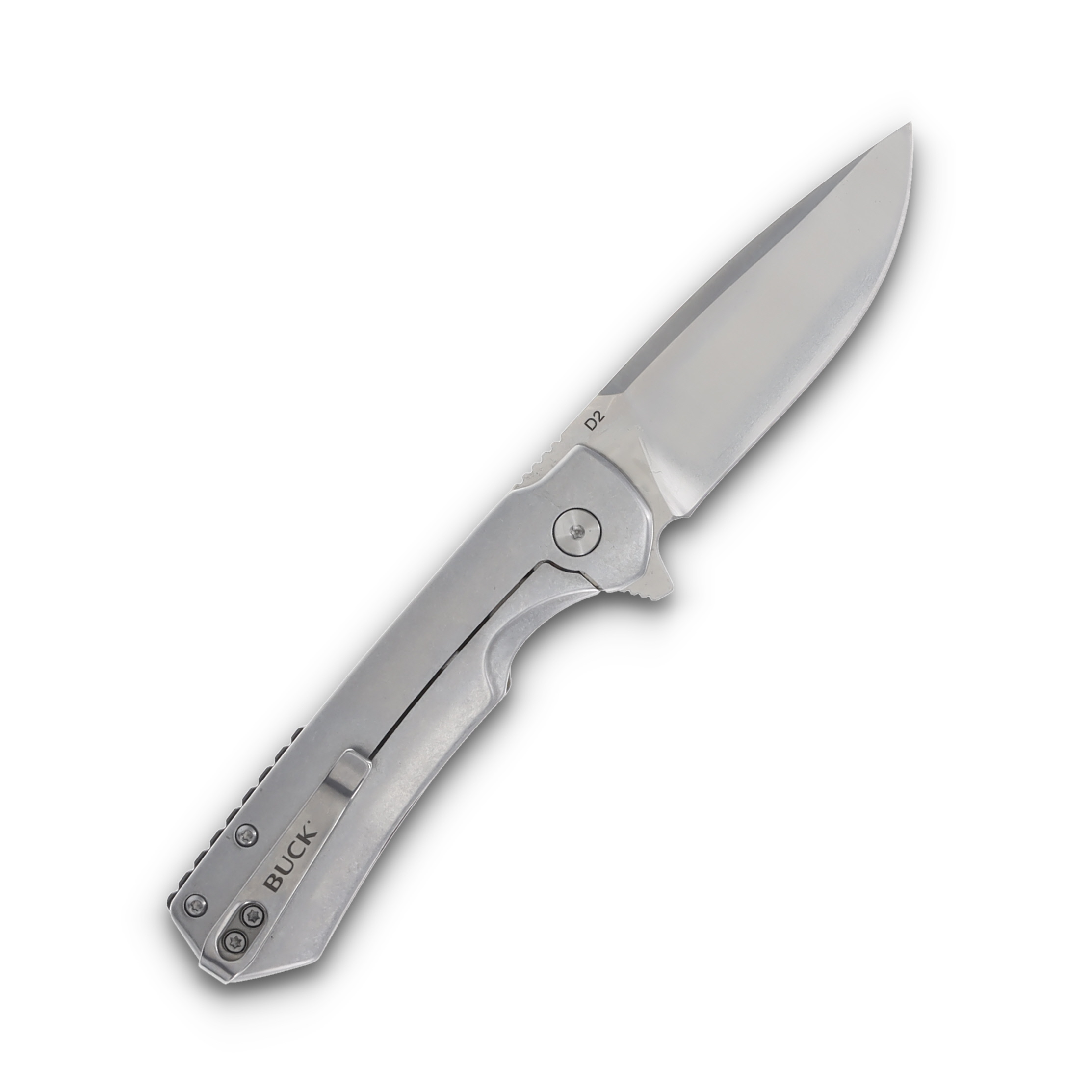 Buck Stinger Green and Black 3 Inch Plain Satin Drop Point Boxed BU14162 View 2