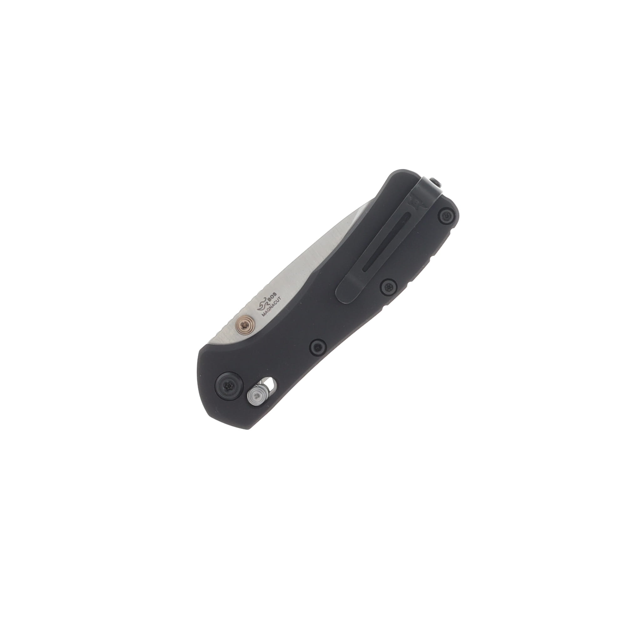 Buck Mini Range Elite Folding Knife 2.62 Inch Plain Satin Drop Point BU13906 View 4