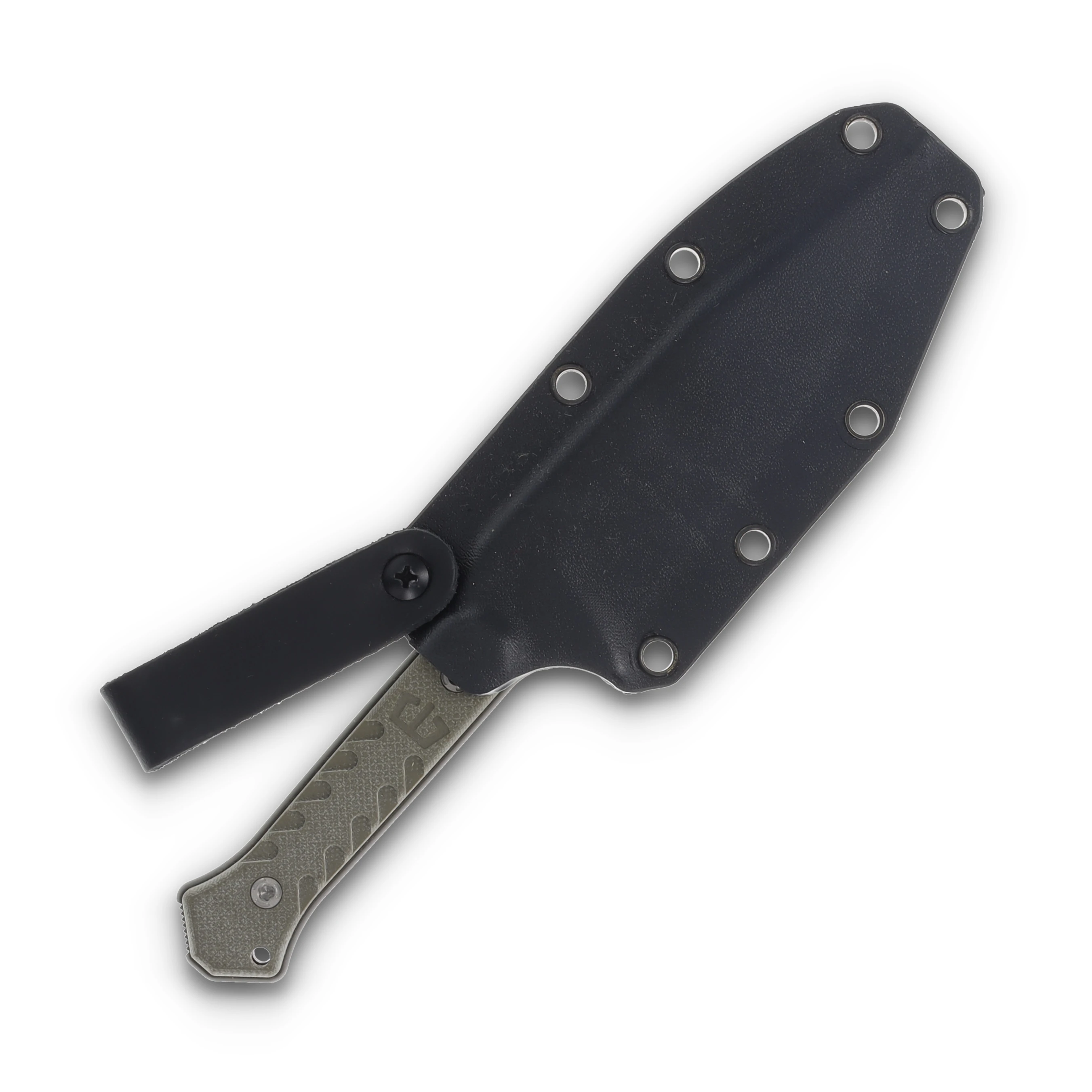Blackside Customs Fedele X. N690C, 1/2 Tone OD, G10 handle BSCFXOD View 9