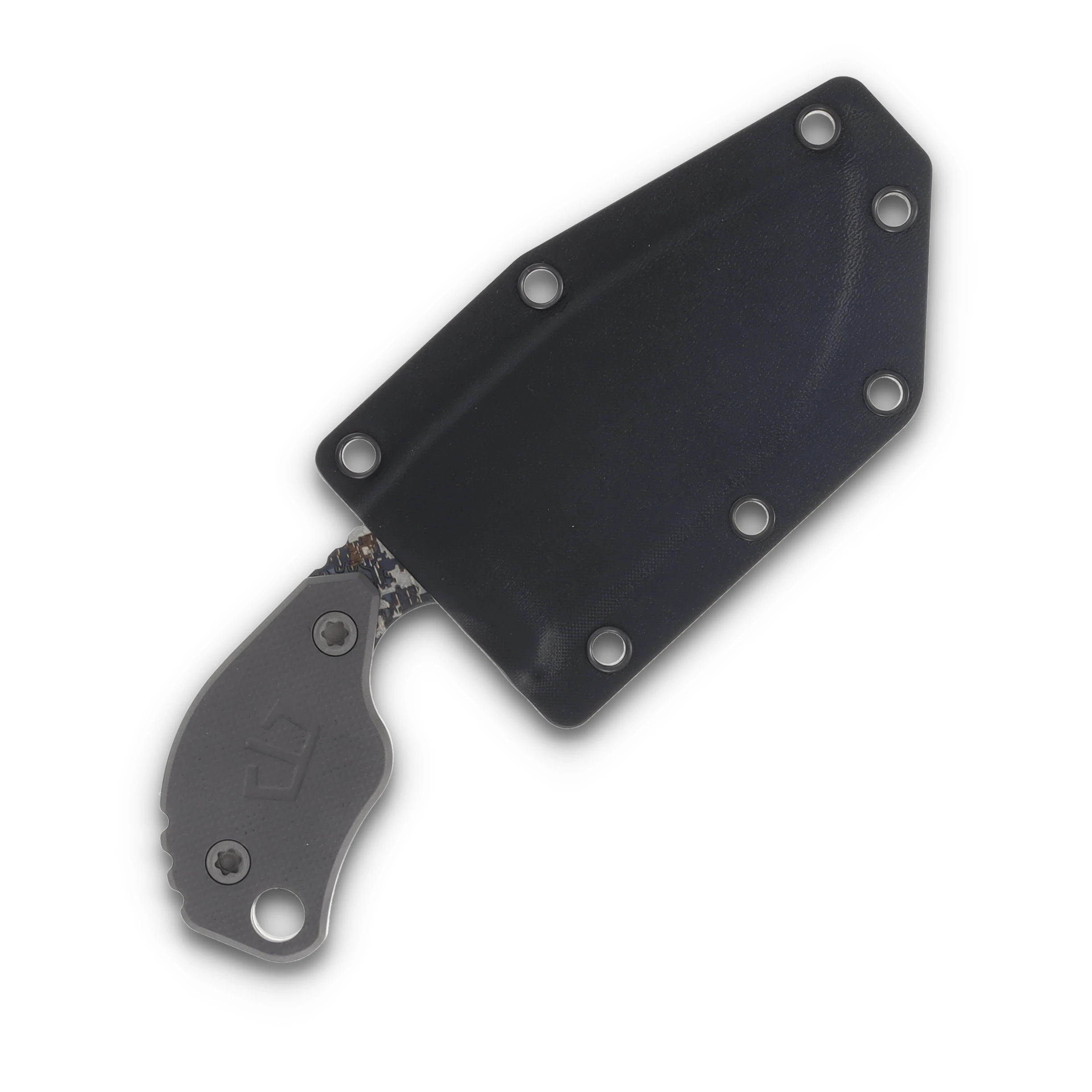 Blackside Customs SLCC. Titanium blade, Digicam finish, Titanium handle BSCSLCCDIGI View 8